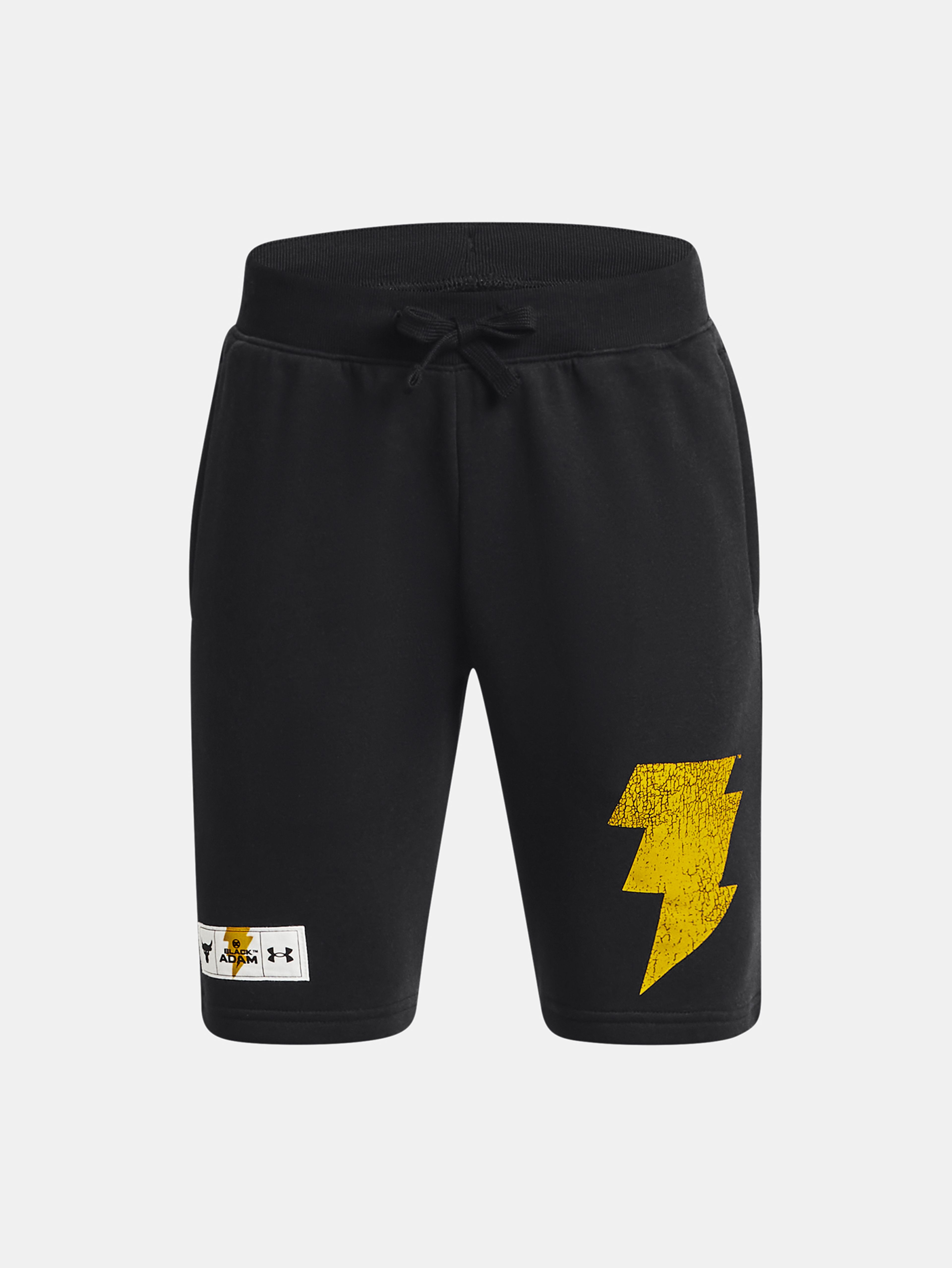 Deške kratke hlače Under Armour Pjt Rock BA Rvl Terry Short-BLK