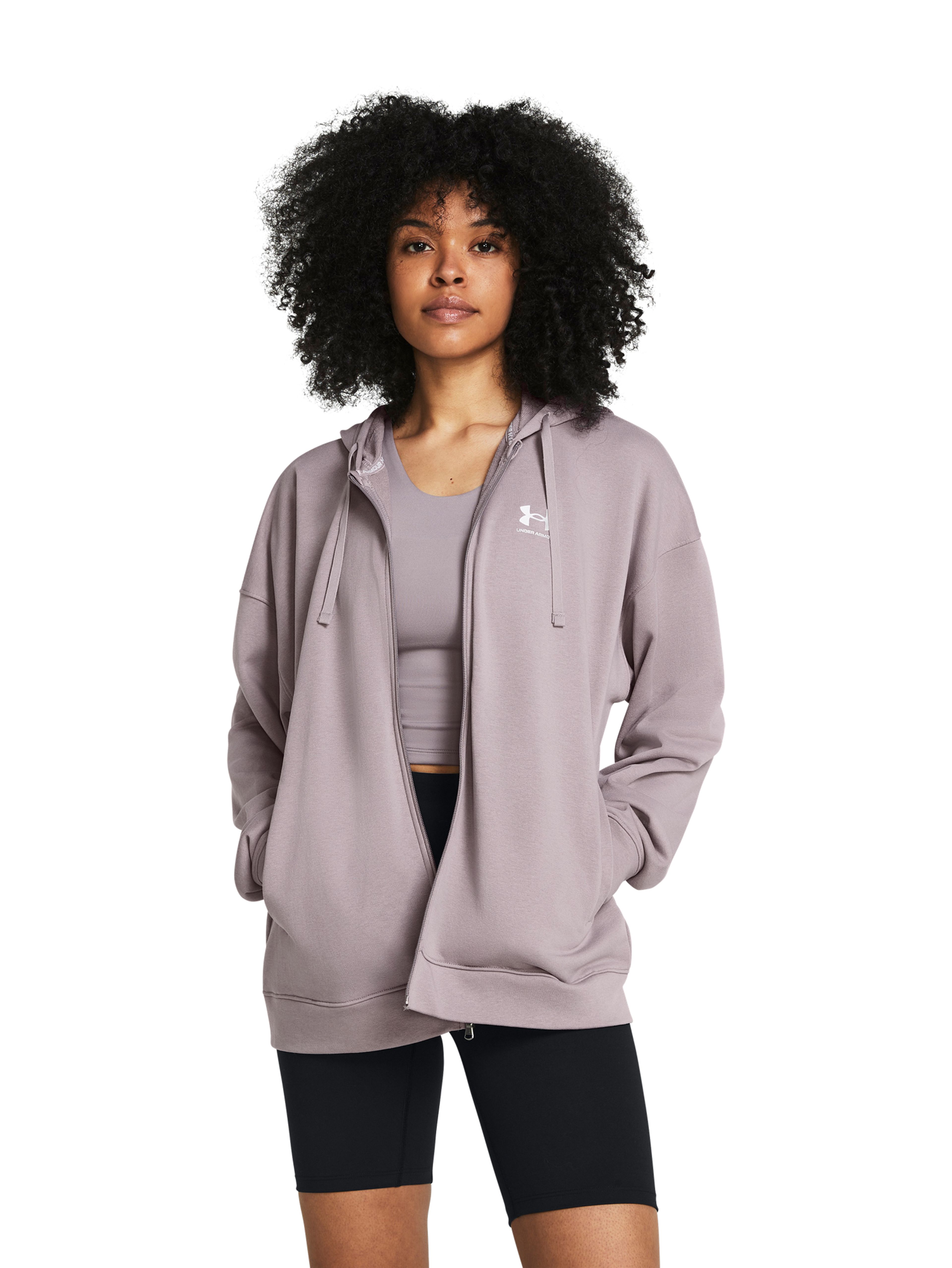 Női felső Under Armour UA Rival Terry OS FZ Hooded