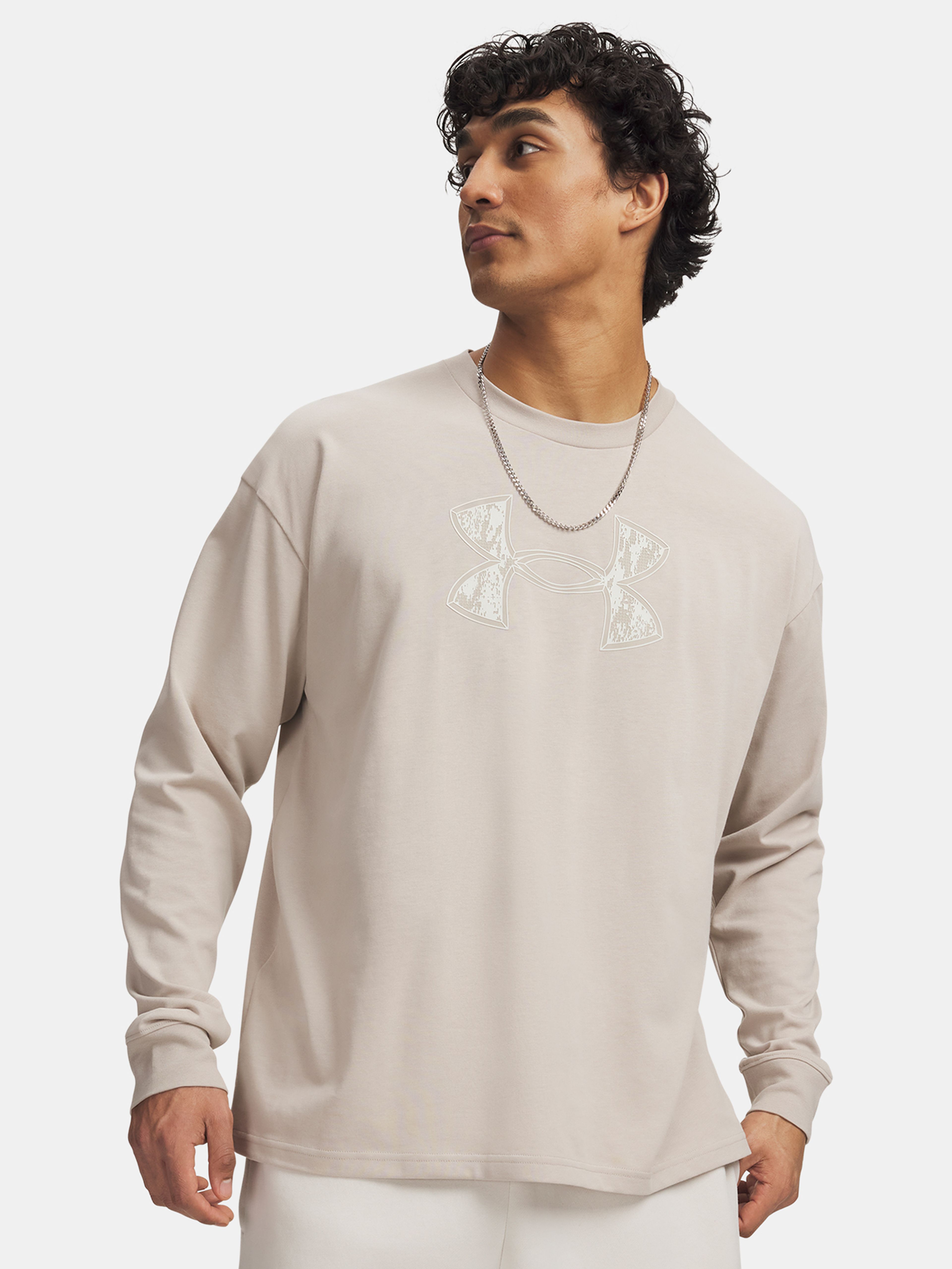 Férfi póló Under Armour UA M HWT UNSTOPPABLE LS - 001