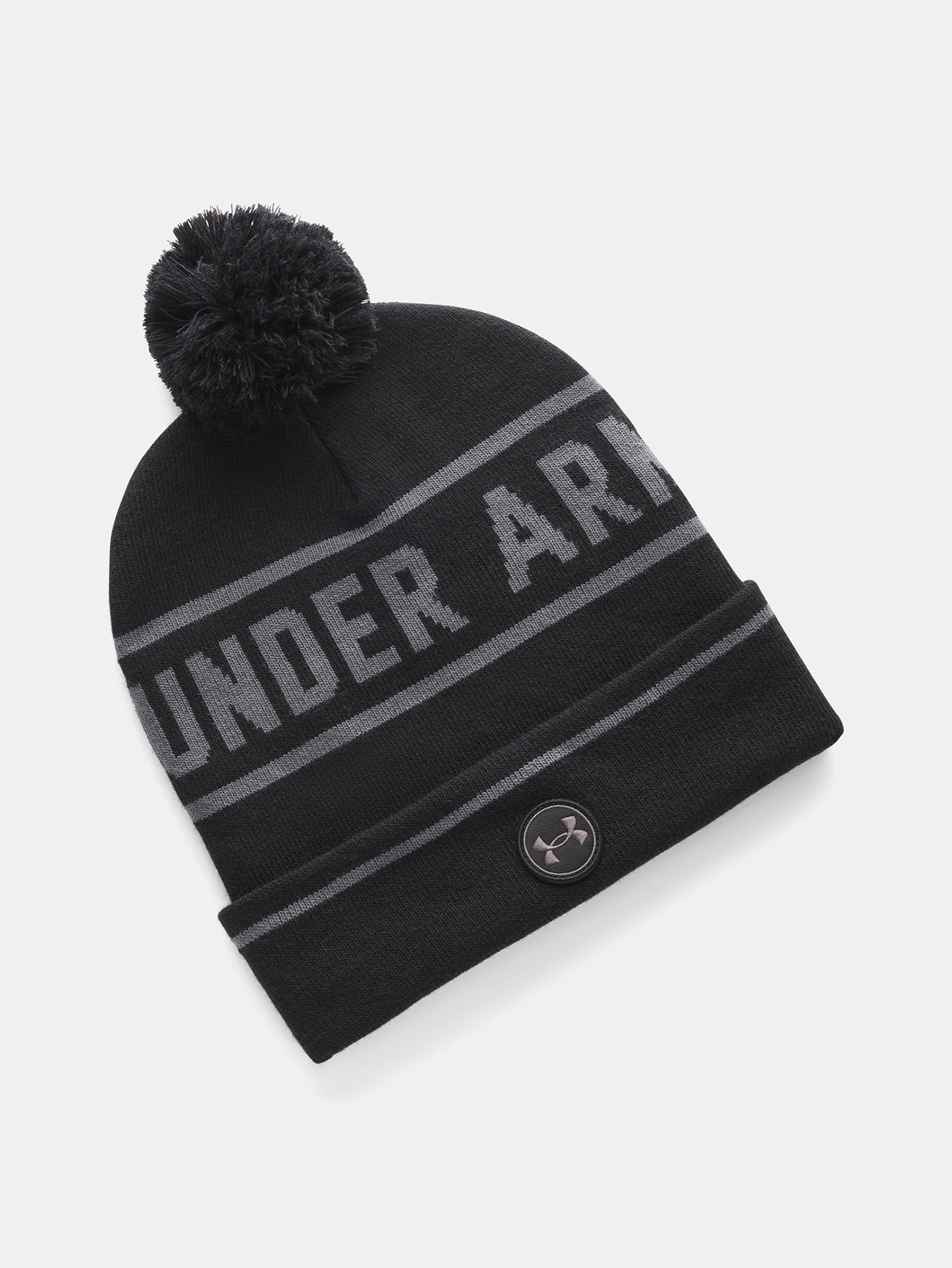 Férfi sapka Under Armour M's Drive Pom Beanie-BLK