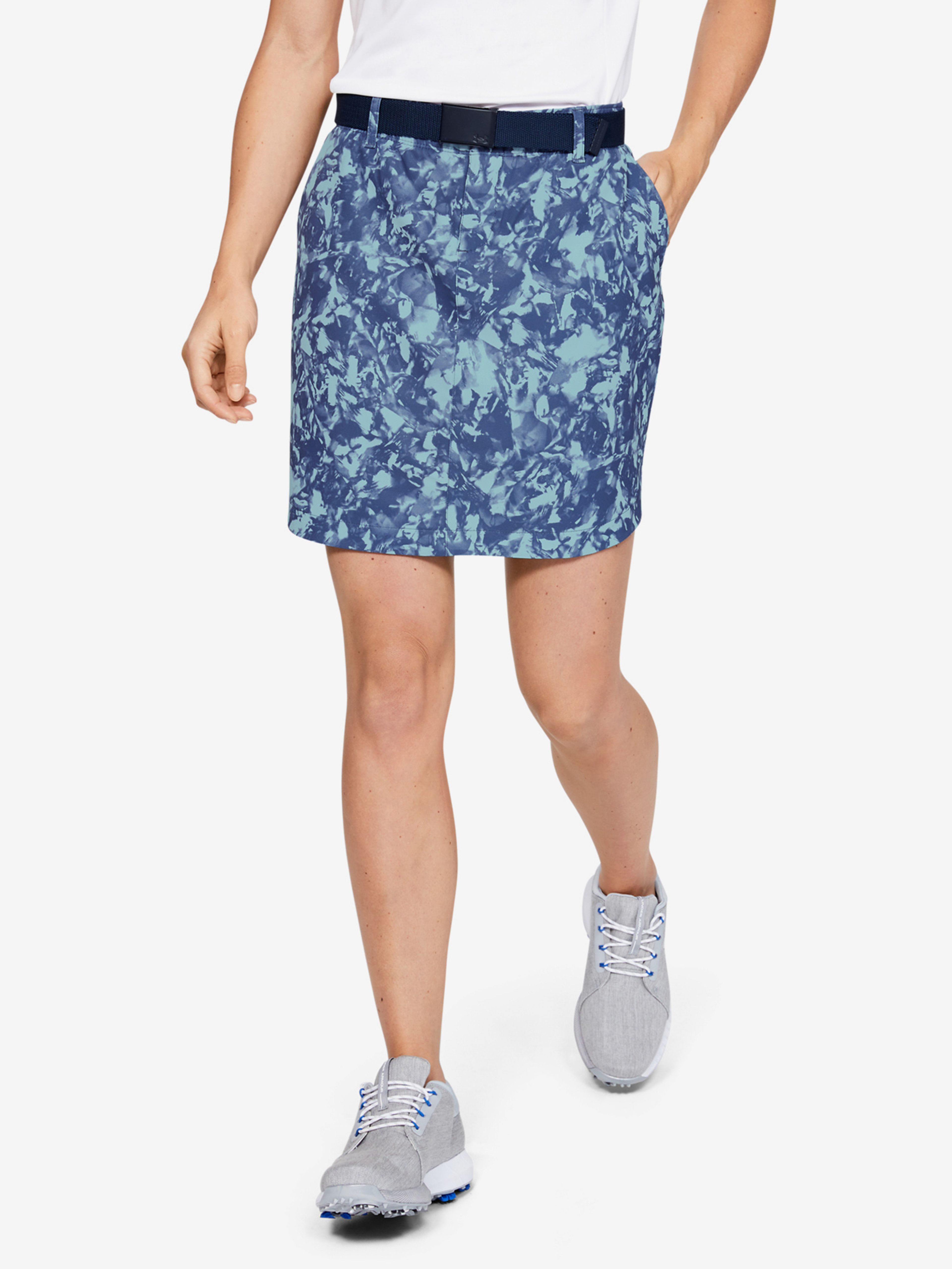 Dámská sukně Under Armour Links Woven Printed Storm Skort