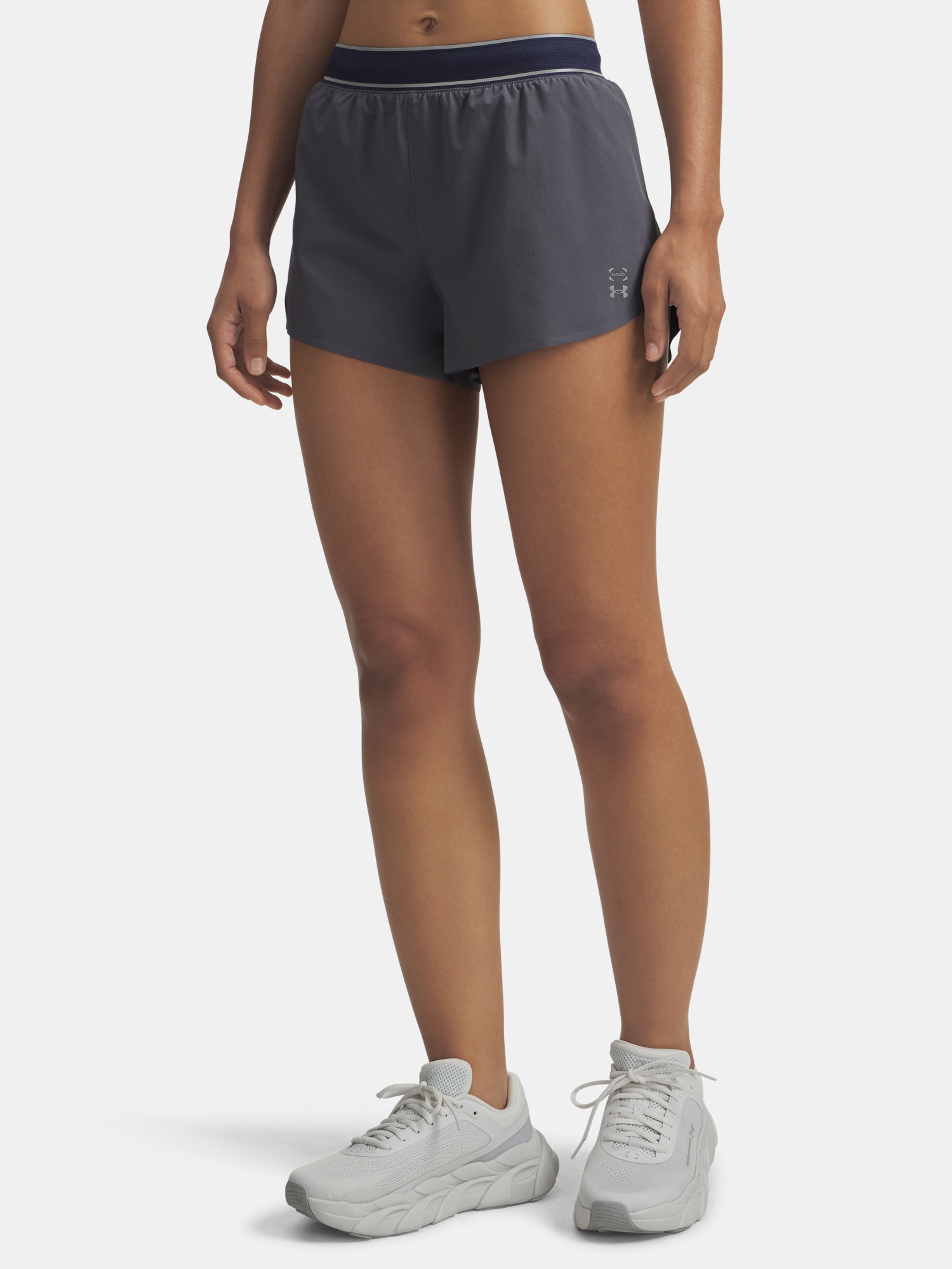 Dámské kraťasy Under Armour UA Halo Run Shorts-GRY