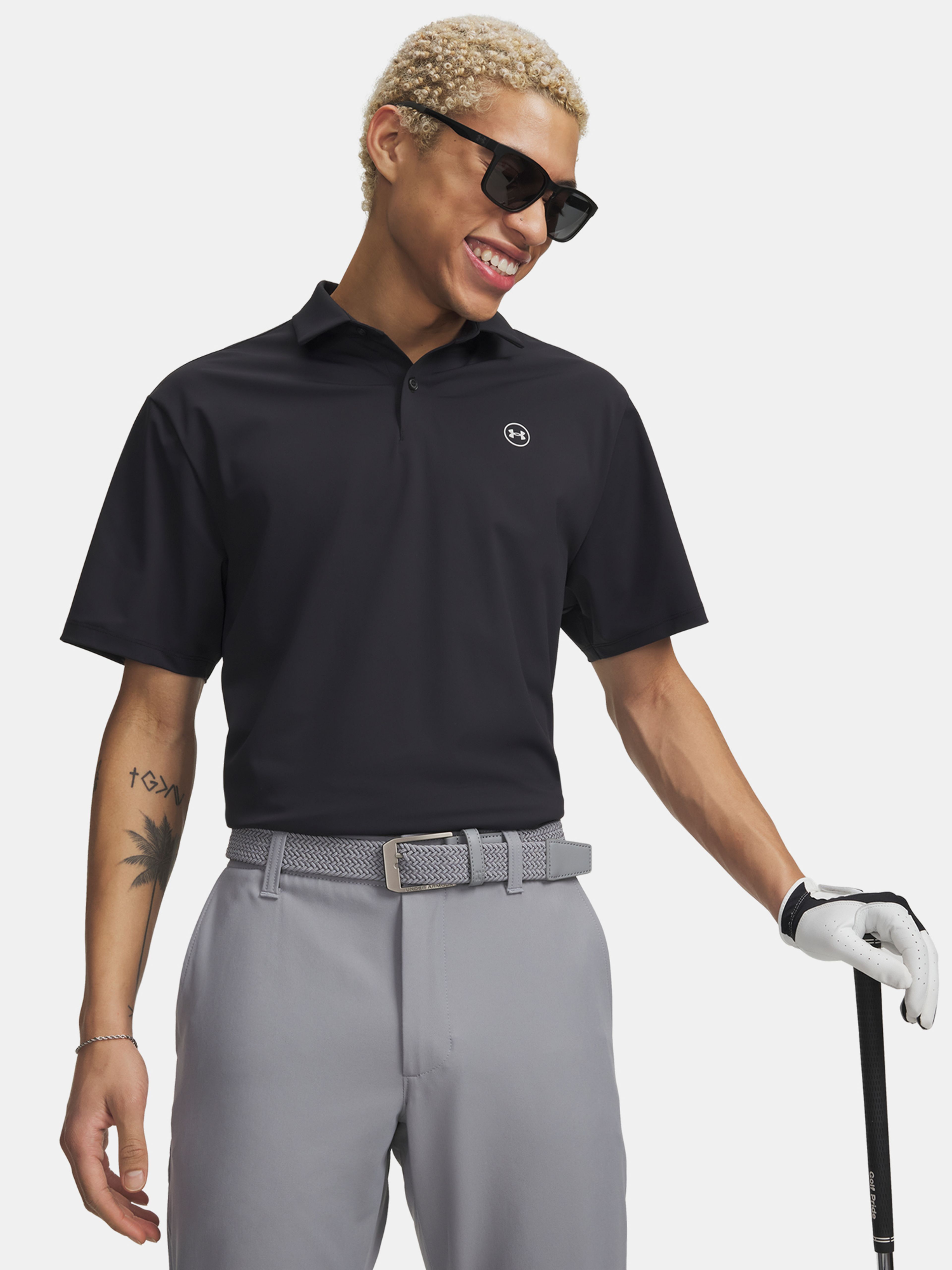 Férfi póló Under Armour UA Drive Chill Polo - 001
