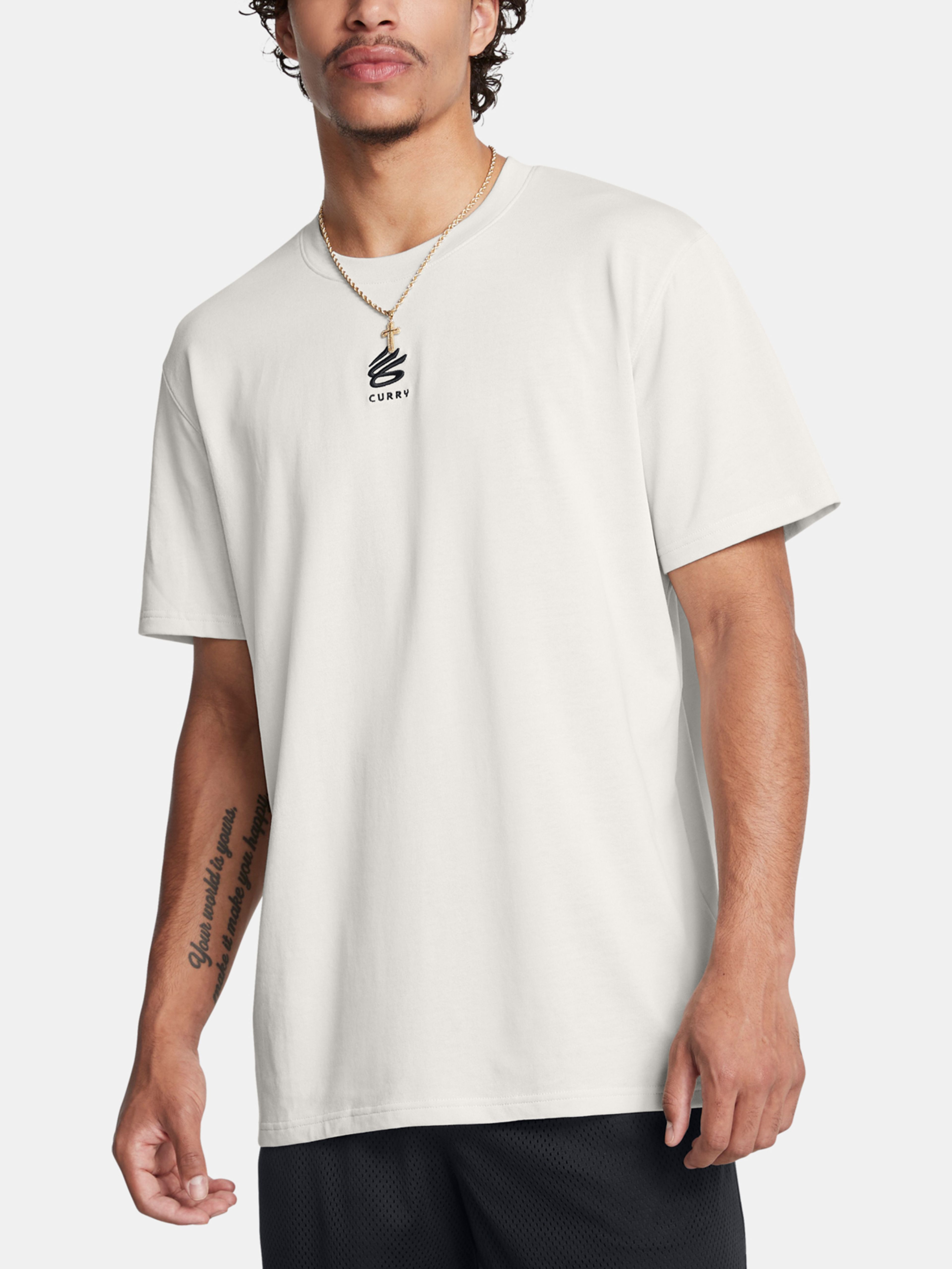 Moška majica Under Armour Curry Hvyweight Logo Tee