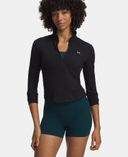Sieviešu t-krekls Under Armour Motion 1/2 Zip-Melna - 003