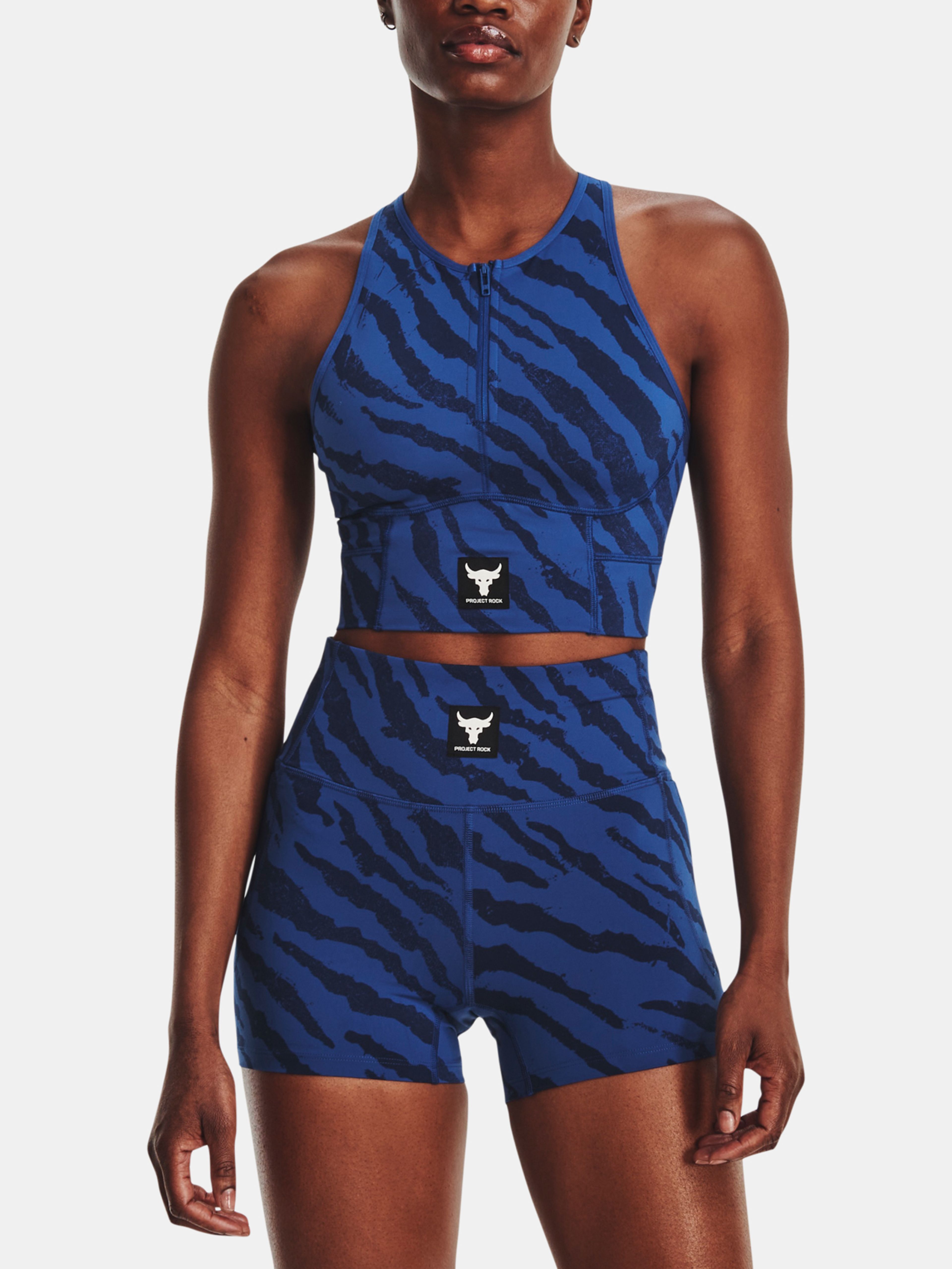 Női atlétatrikó Under Armour Pjt Rck Mrdian Pt Zip Tnk TG