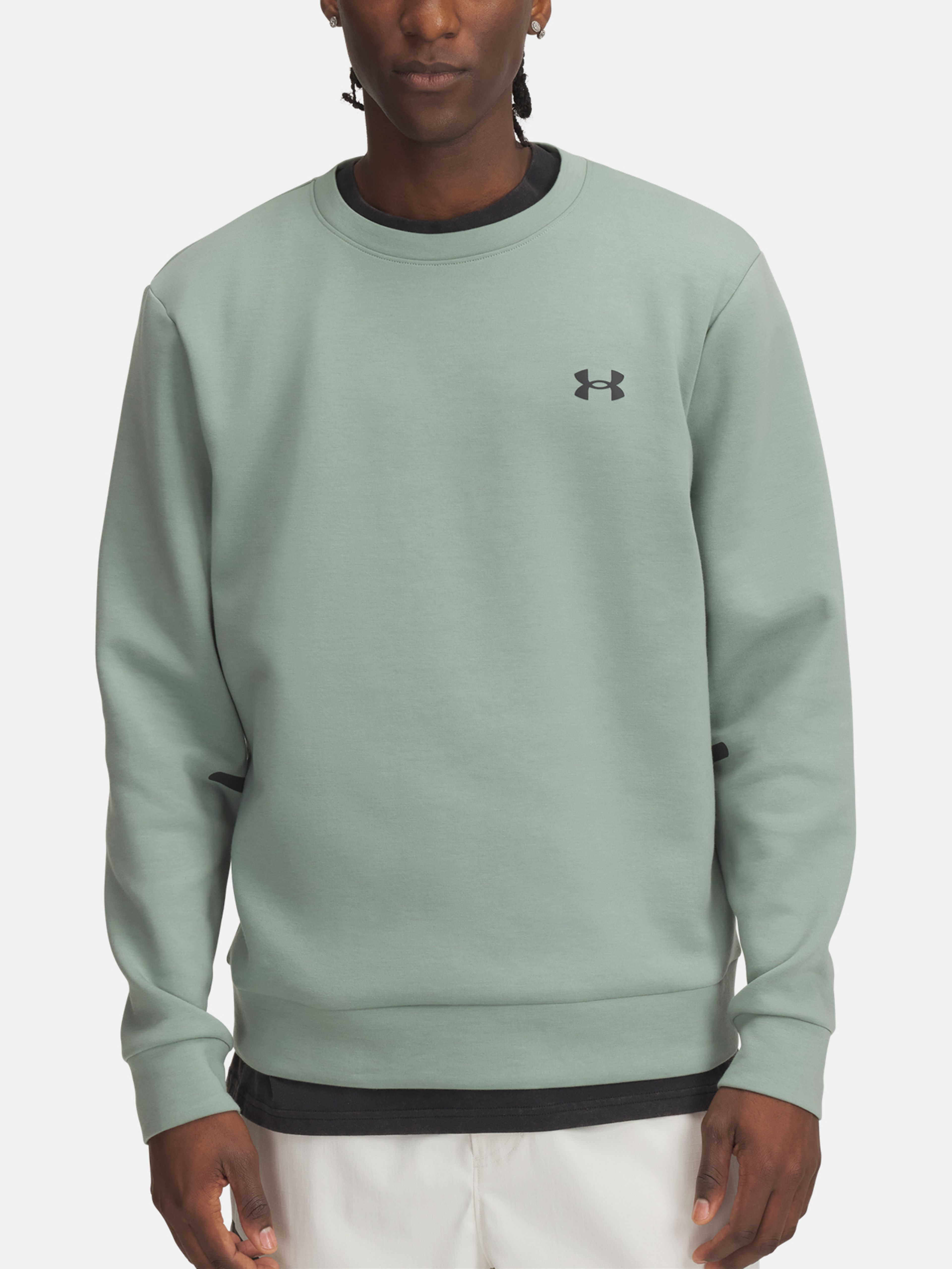 Férfi felső Under Armour UA Unstoppable Flc Crew EU