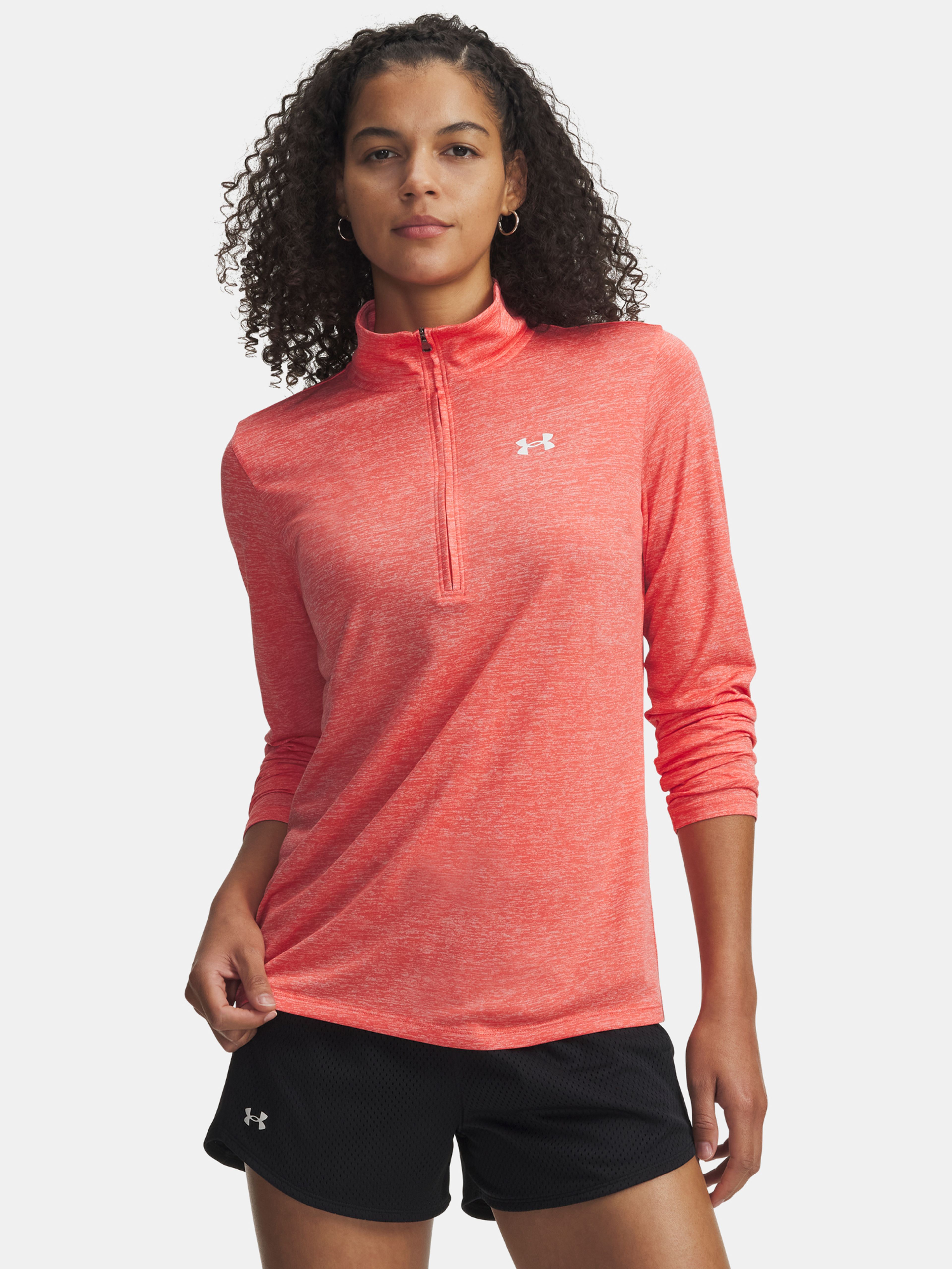 Női póló Under Armour Tech 1/2 Zip- Twist