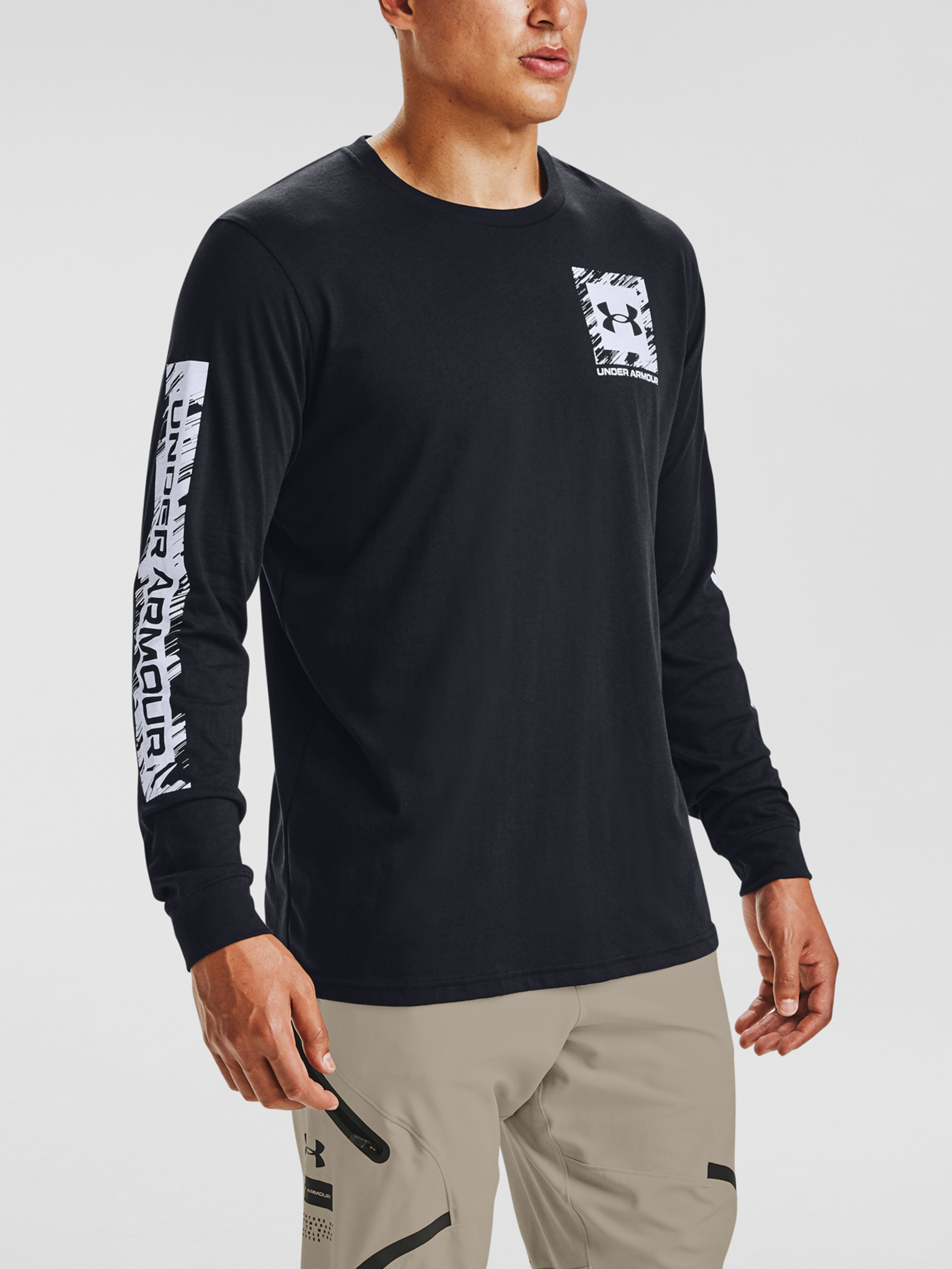 Meeste t-särk Under Armour BOX LOGO SKETCH LS