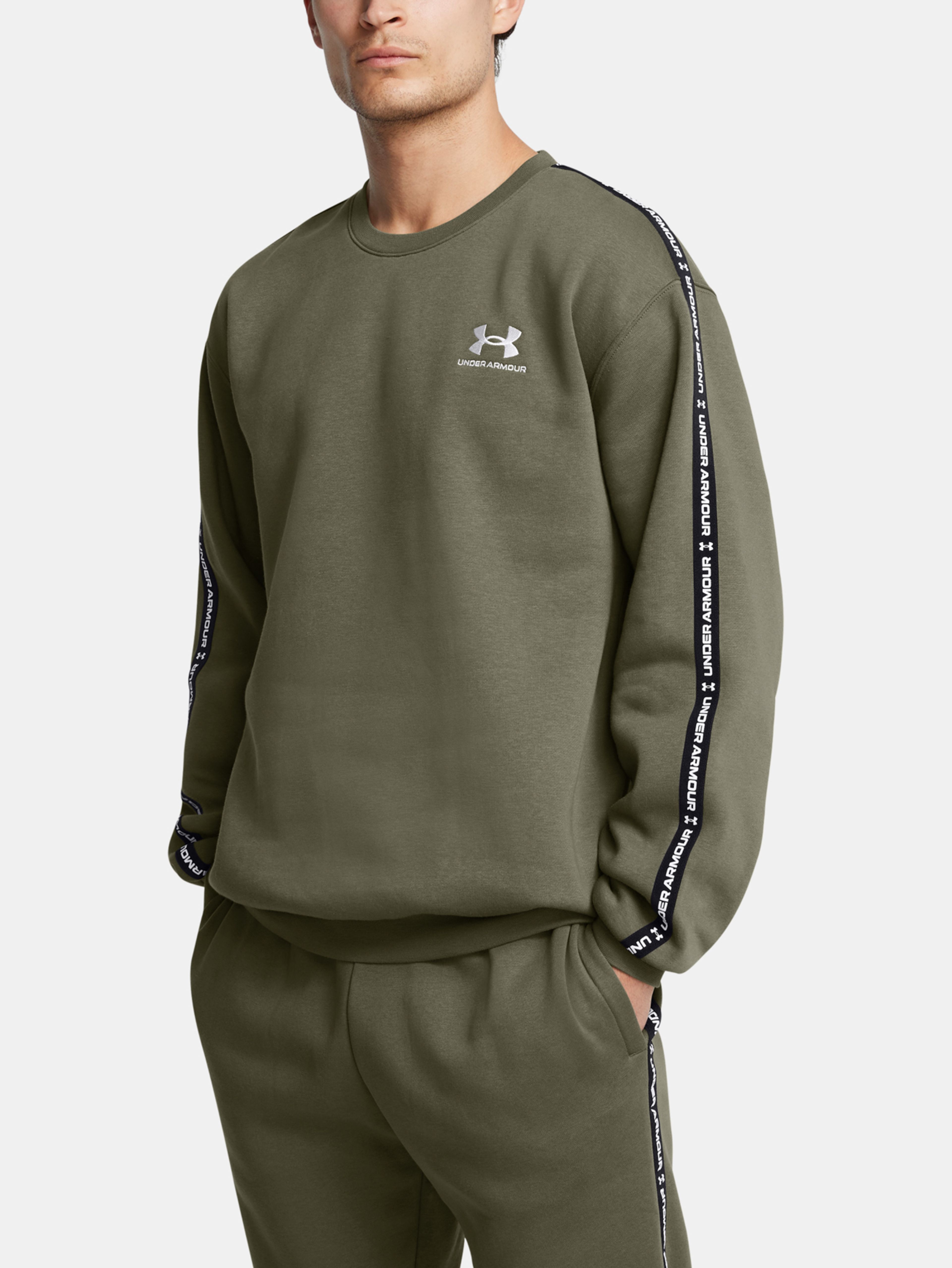 Pánska mikina Under Armour UA Icon Fleece Crew Taping