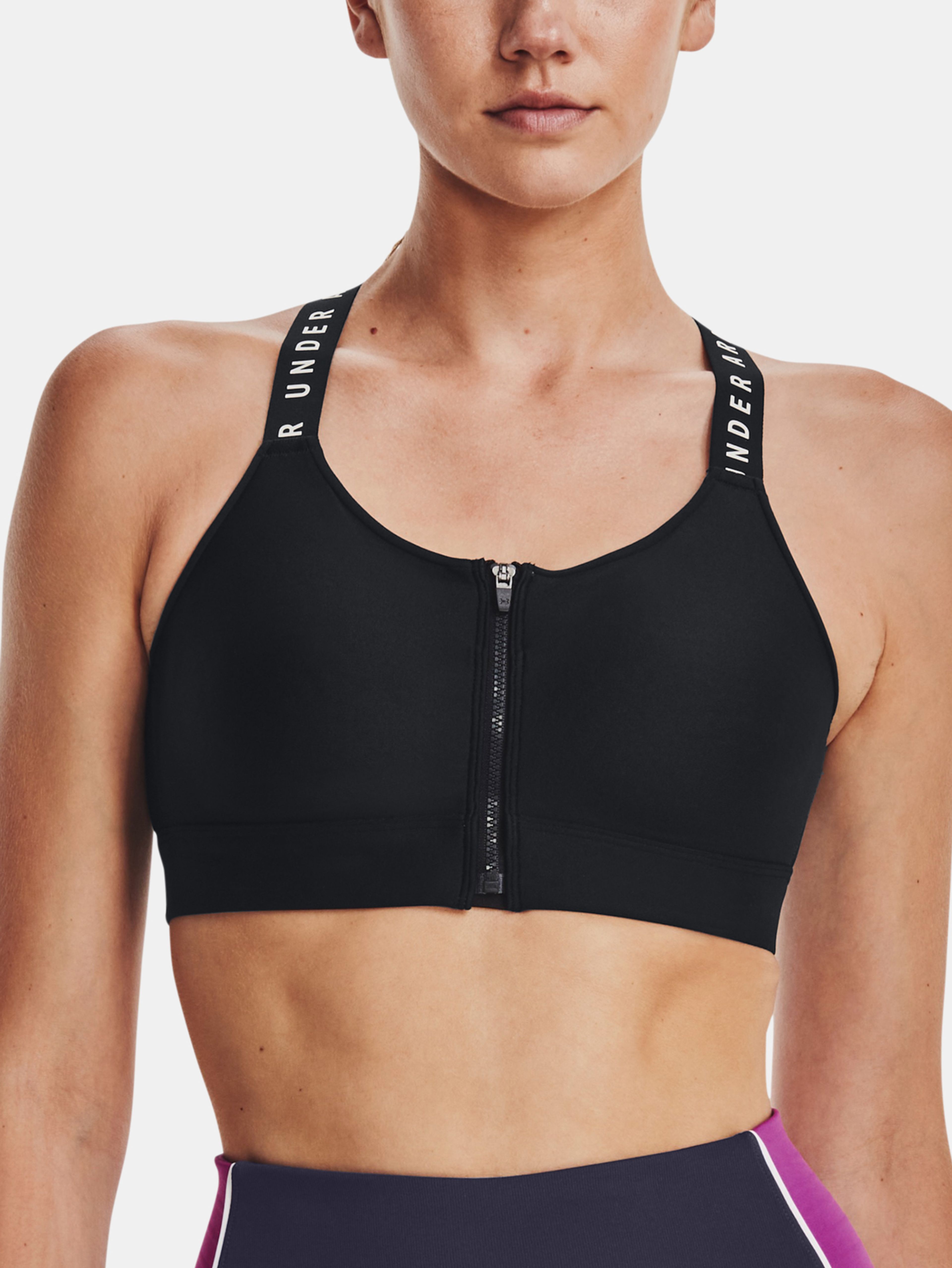 Dámska podprsenka Under Armour UA Infinity High Bra Zip