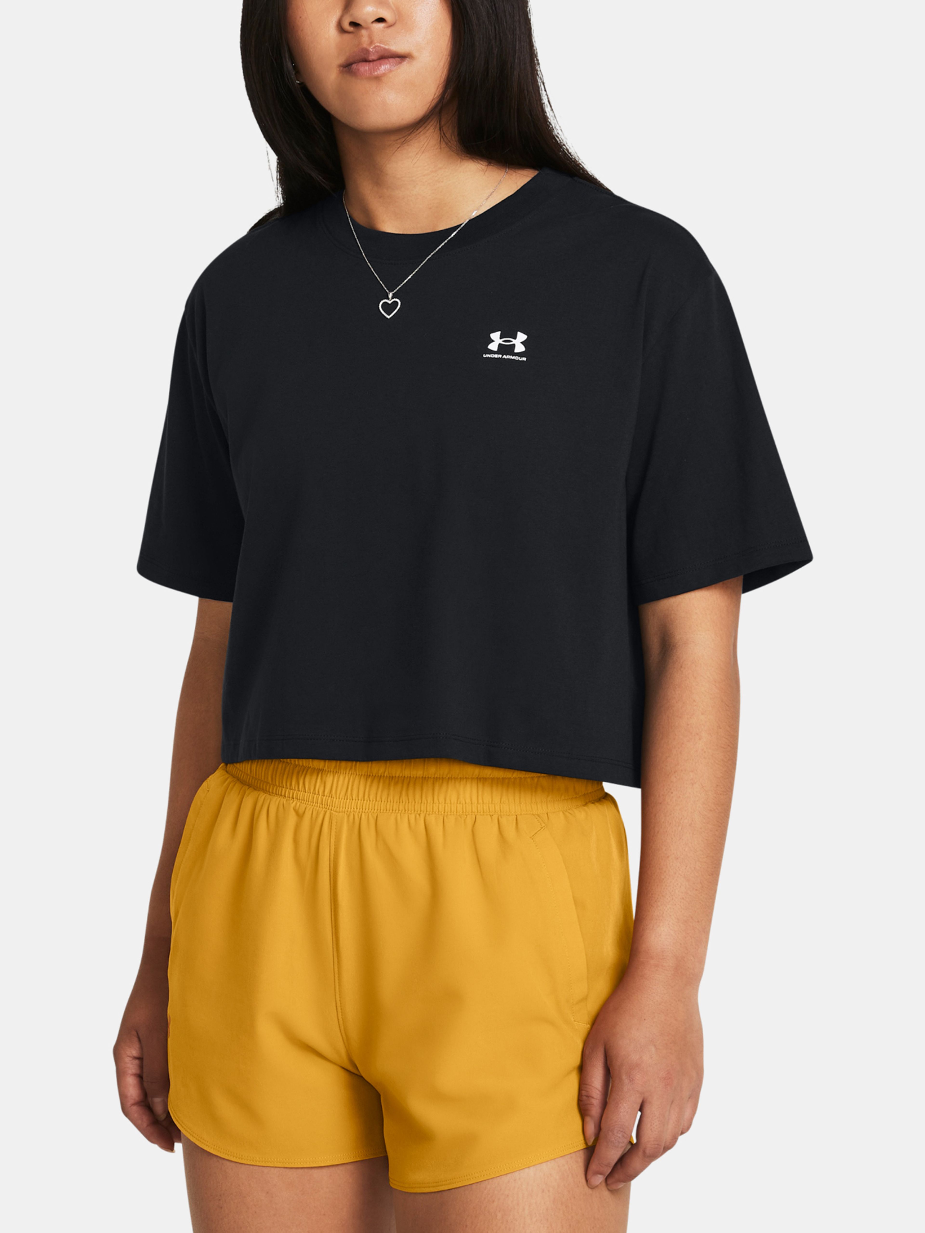 Ženska majica Under Armour UA W BOXY CROP LOGO SS