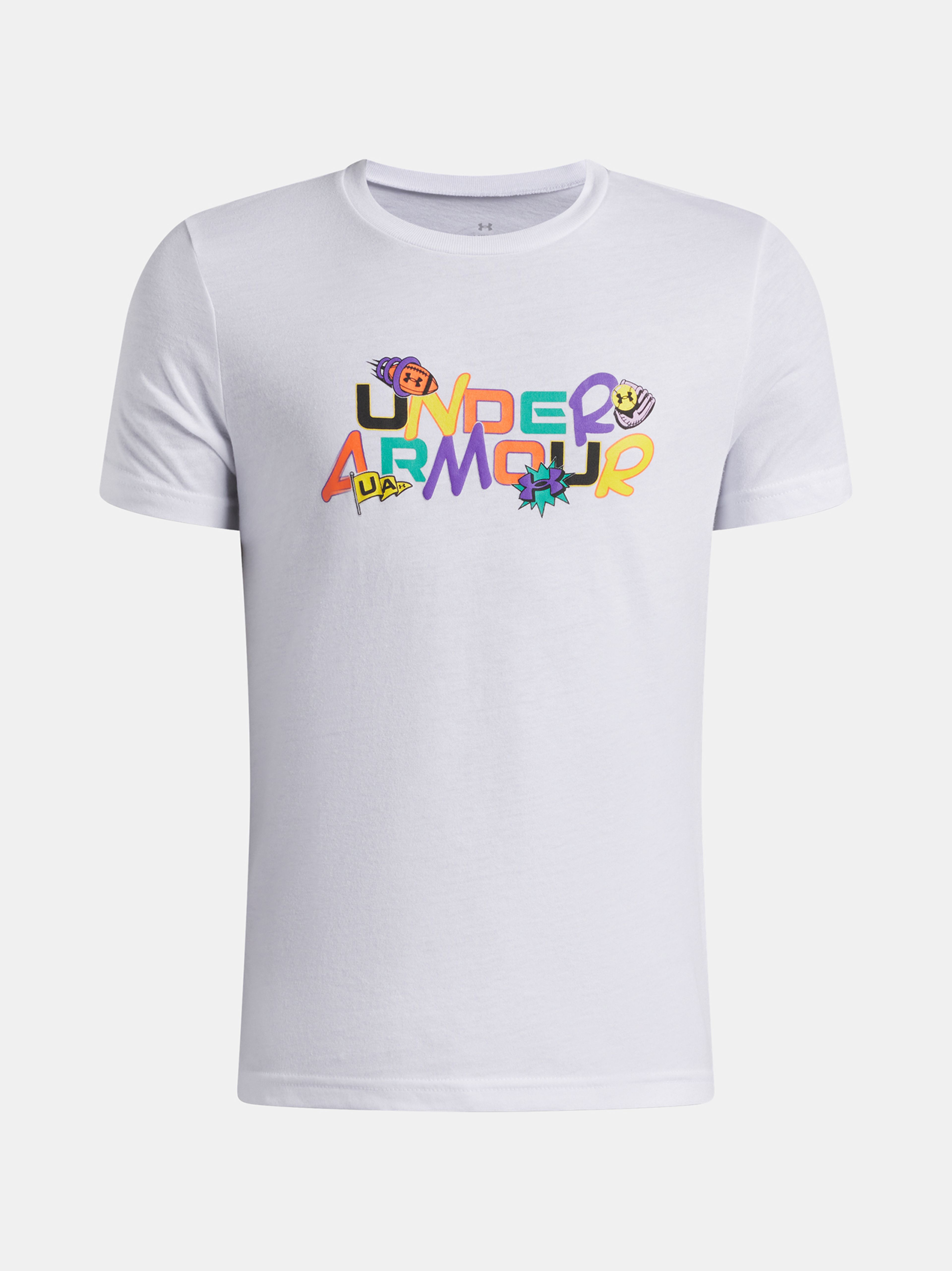 Chlapecké tričko Under Armour UA B PATCH PACK WM SS - 003