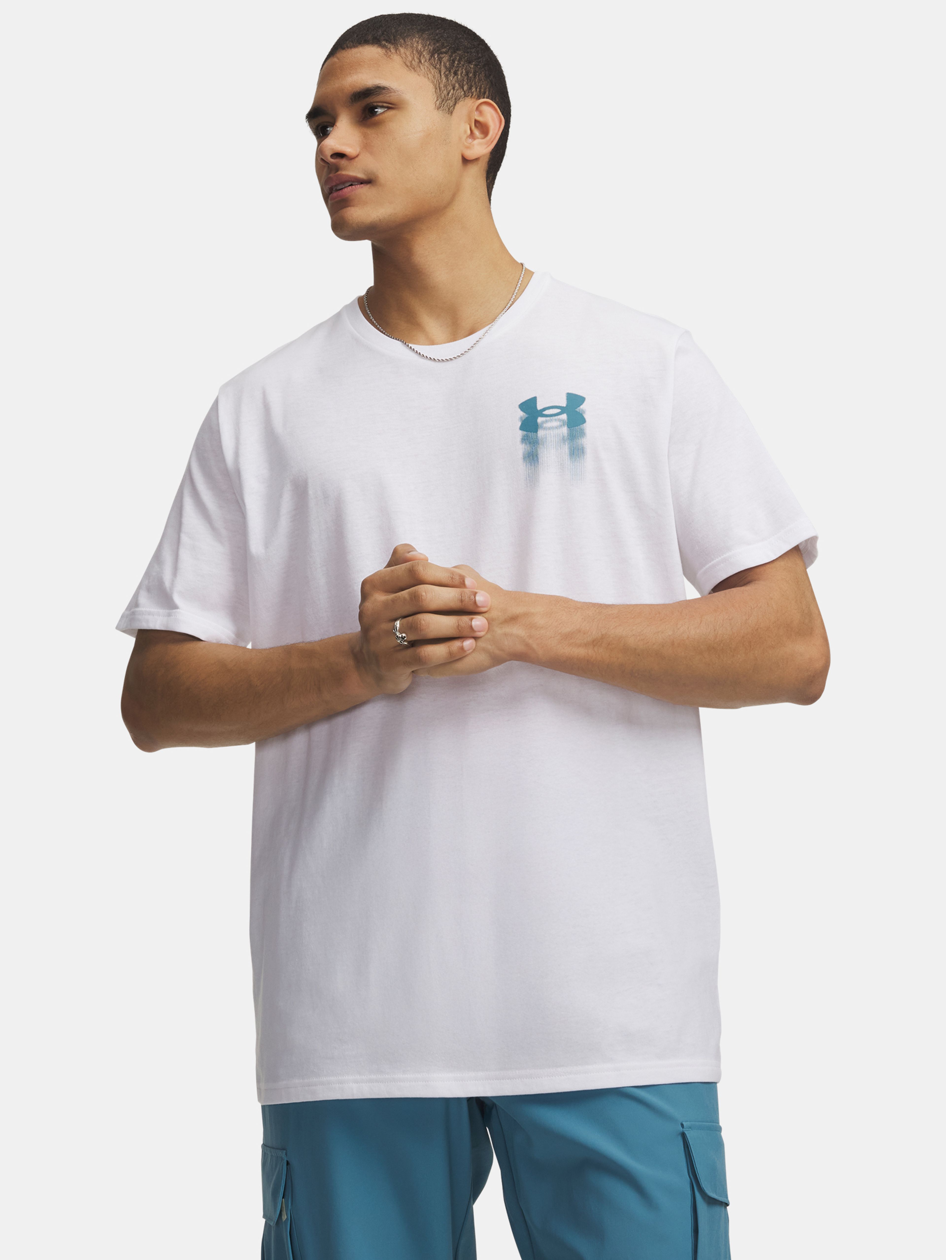 Férfi póló Under Armour UA M BLUR LOGO SS