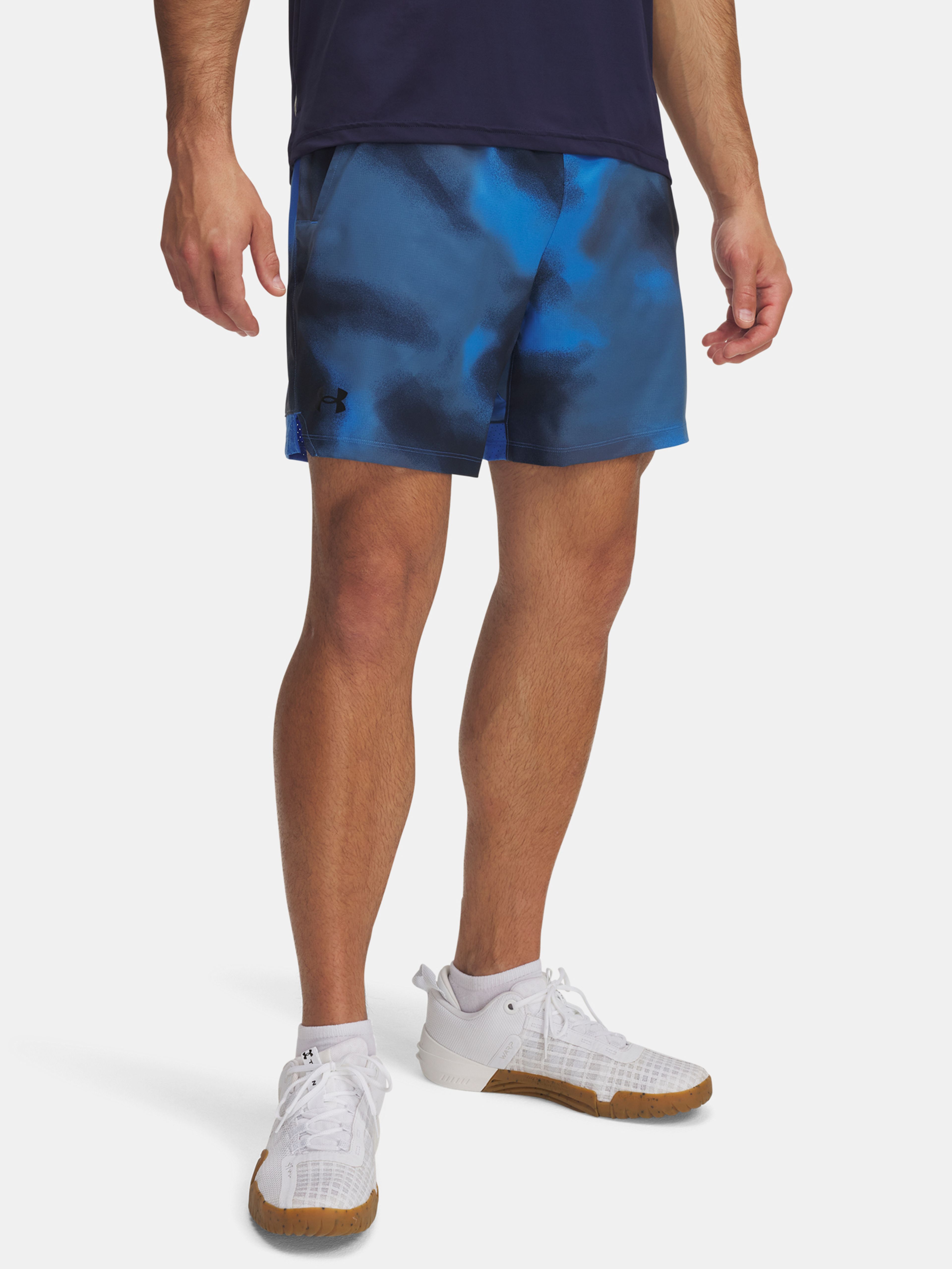 Férfi rövidnadrágok Under Armour UA Vanish Woven 6in Prnt Sts-BLU