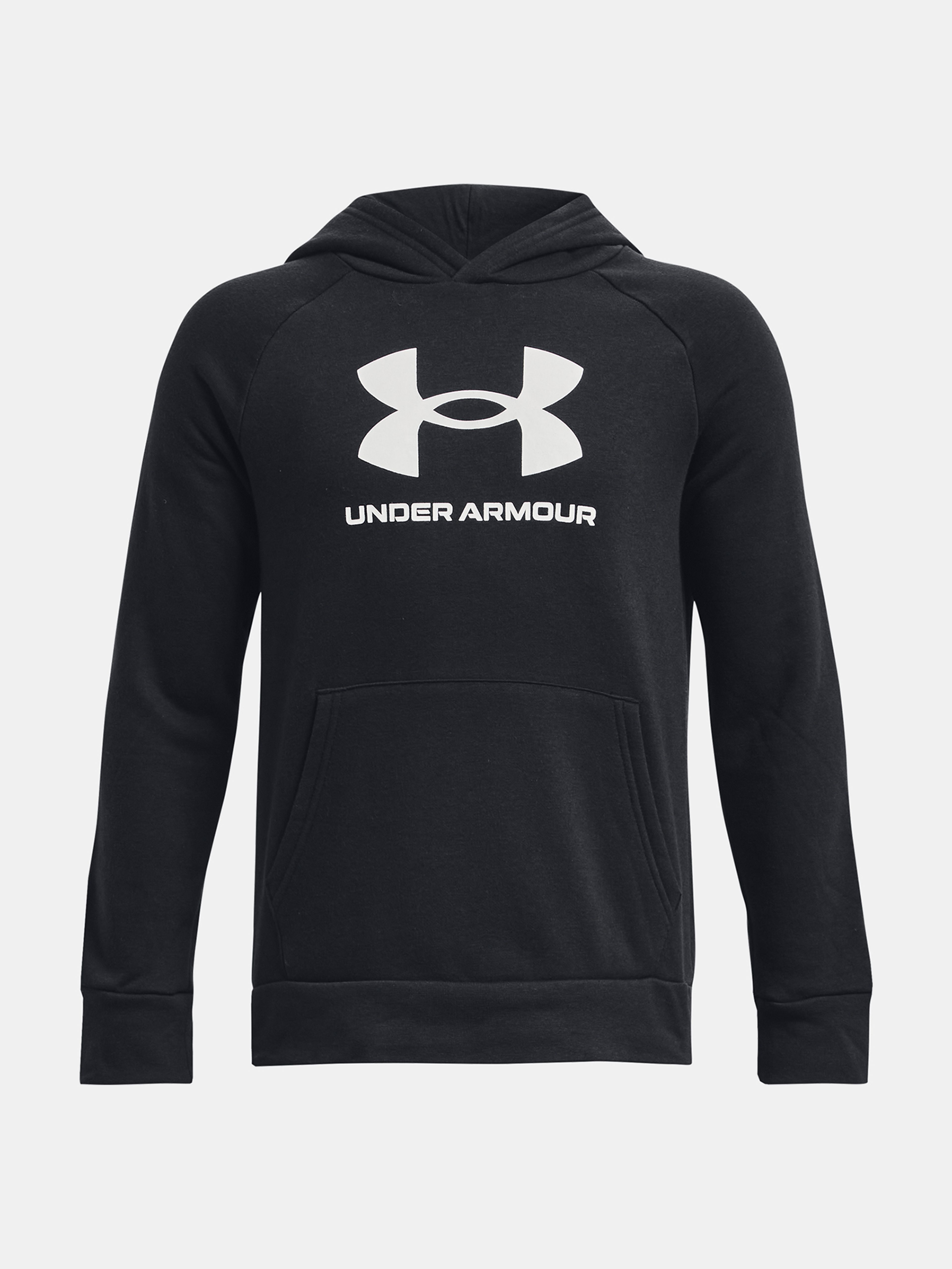 Deški pulover Under Armour UA Rival Fleece BL Hoodie-BLK