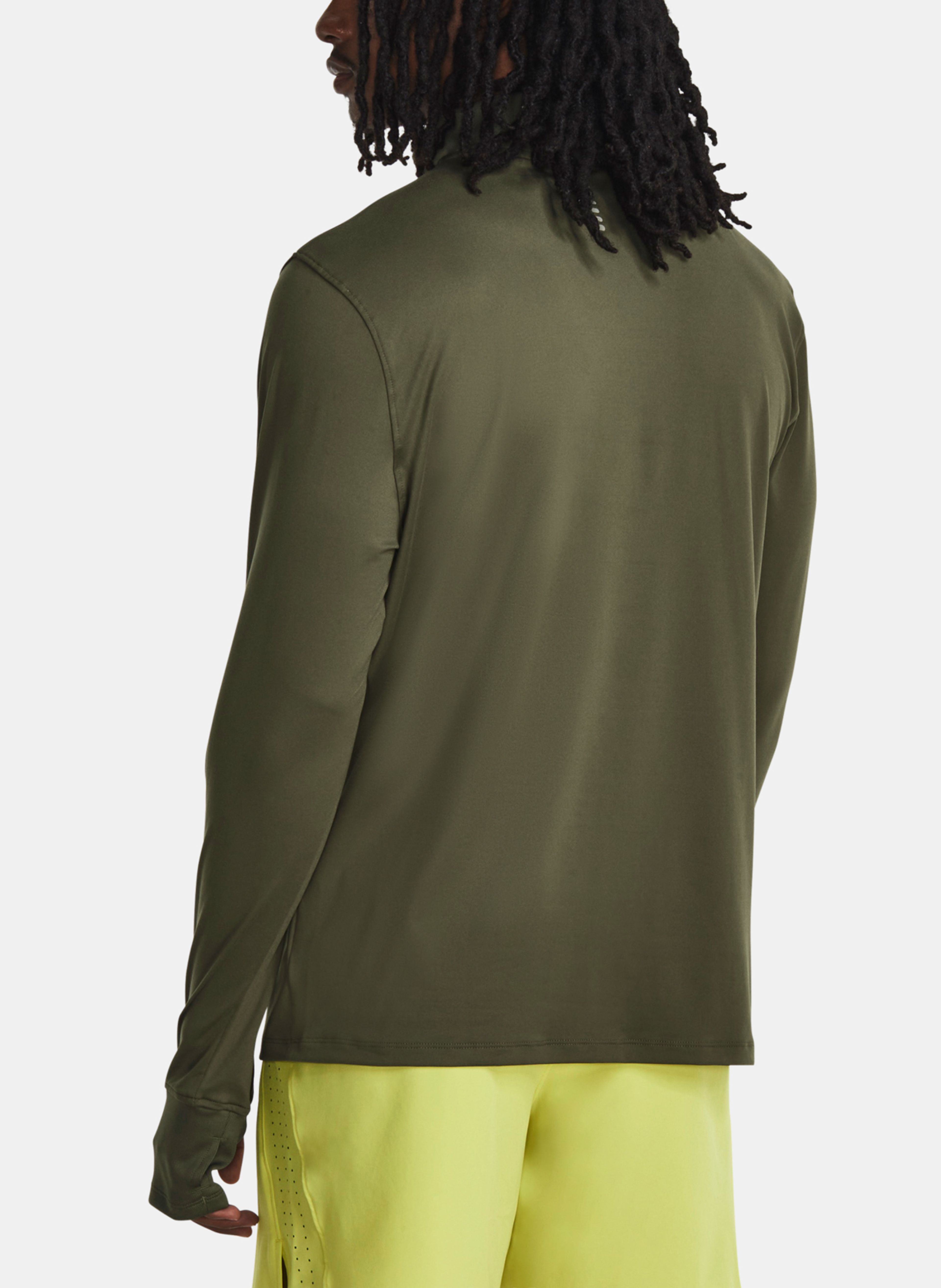 Pánske tričko Under Armour QUALIFIER RUN 1/4 ZIP - 002