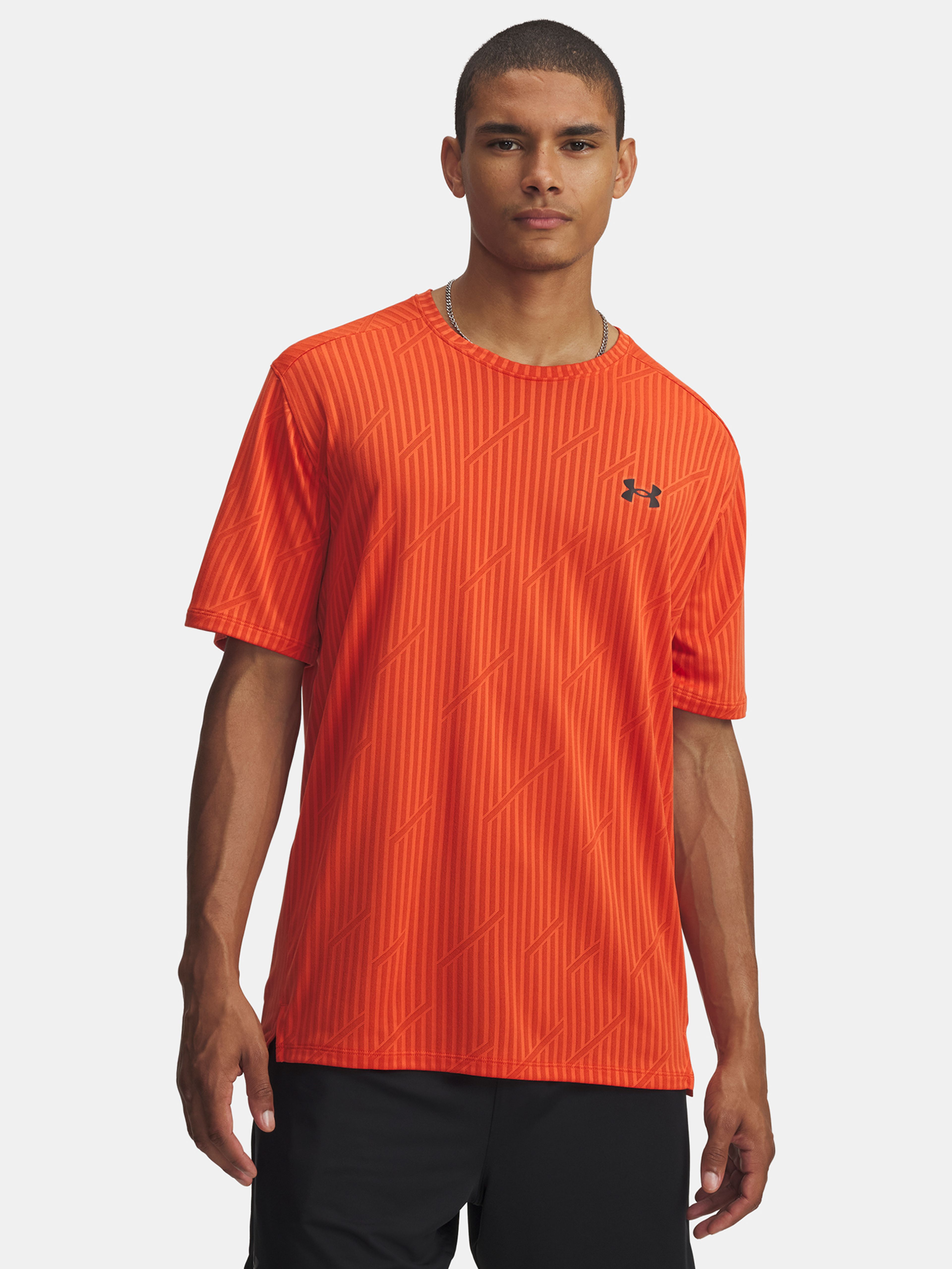 Férfi póló Under Armour UA Tech Vent Jacquard-ORG