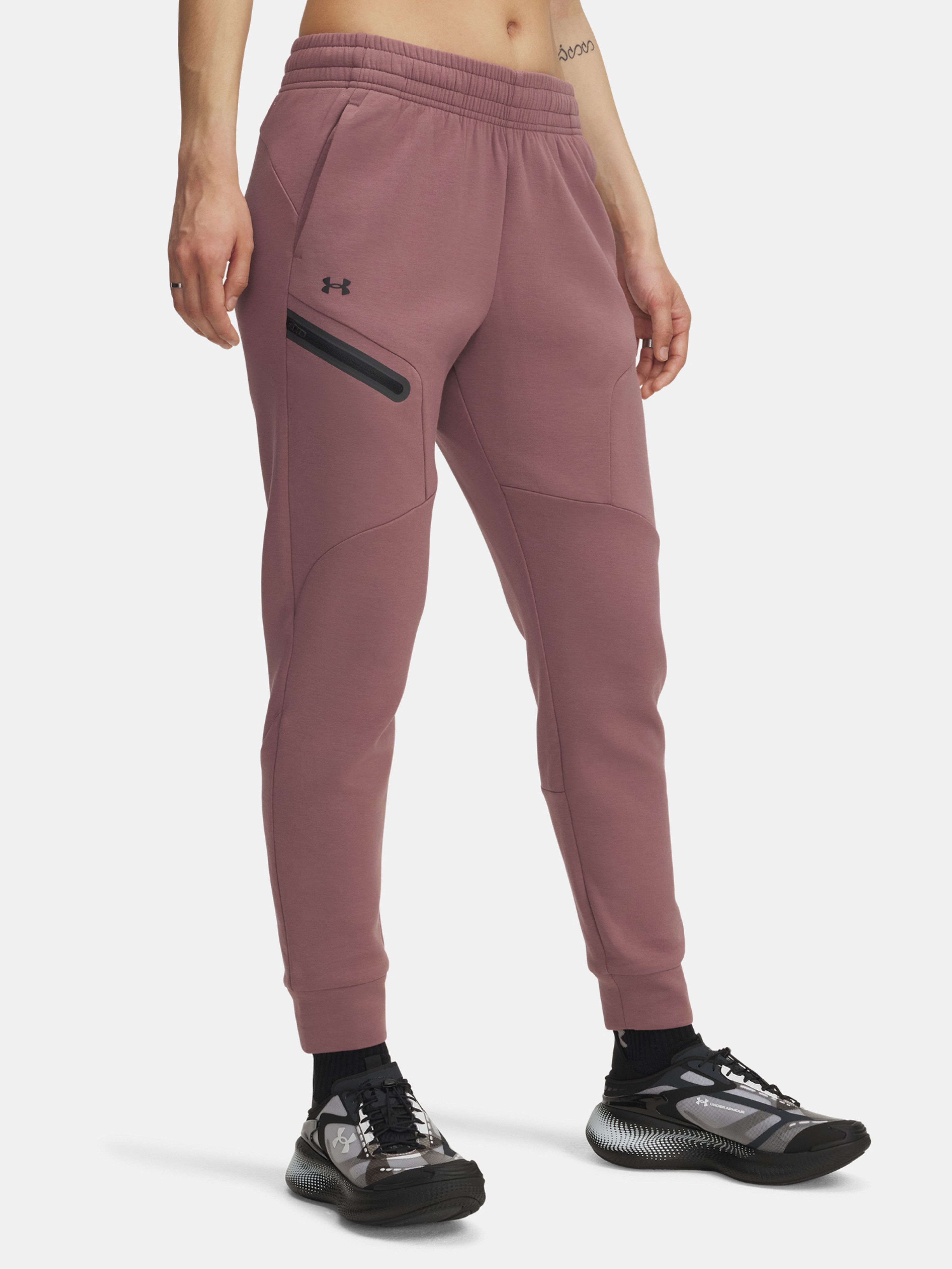 Női melegítők Under Armour Unstoppable Flc Jogger-BRN