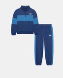 Zēnu komplekts Under Armour UA COLOR BLOCK 1/4 ZIP SET-Zila - 001