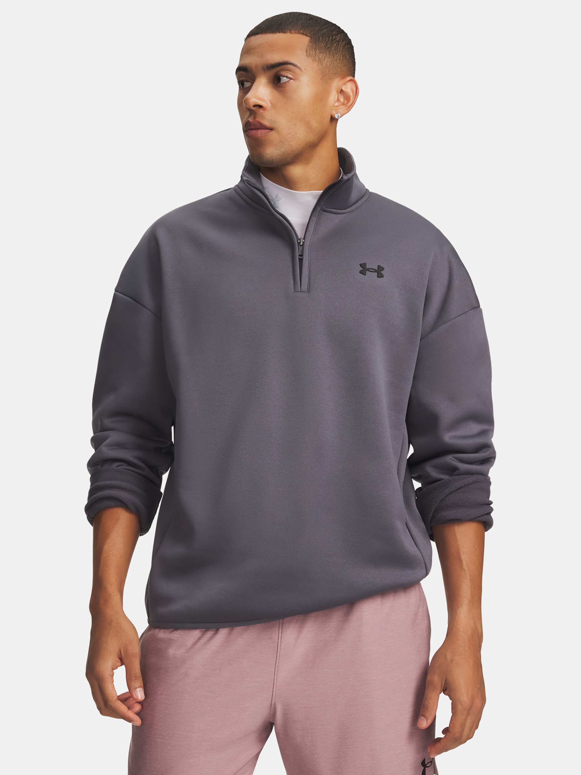 Meeste dressipluus Under Armour UA Armour Fleece 1/4 Zip - 001