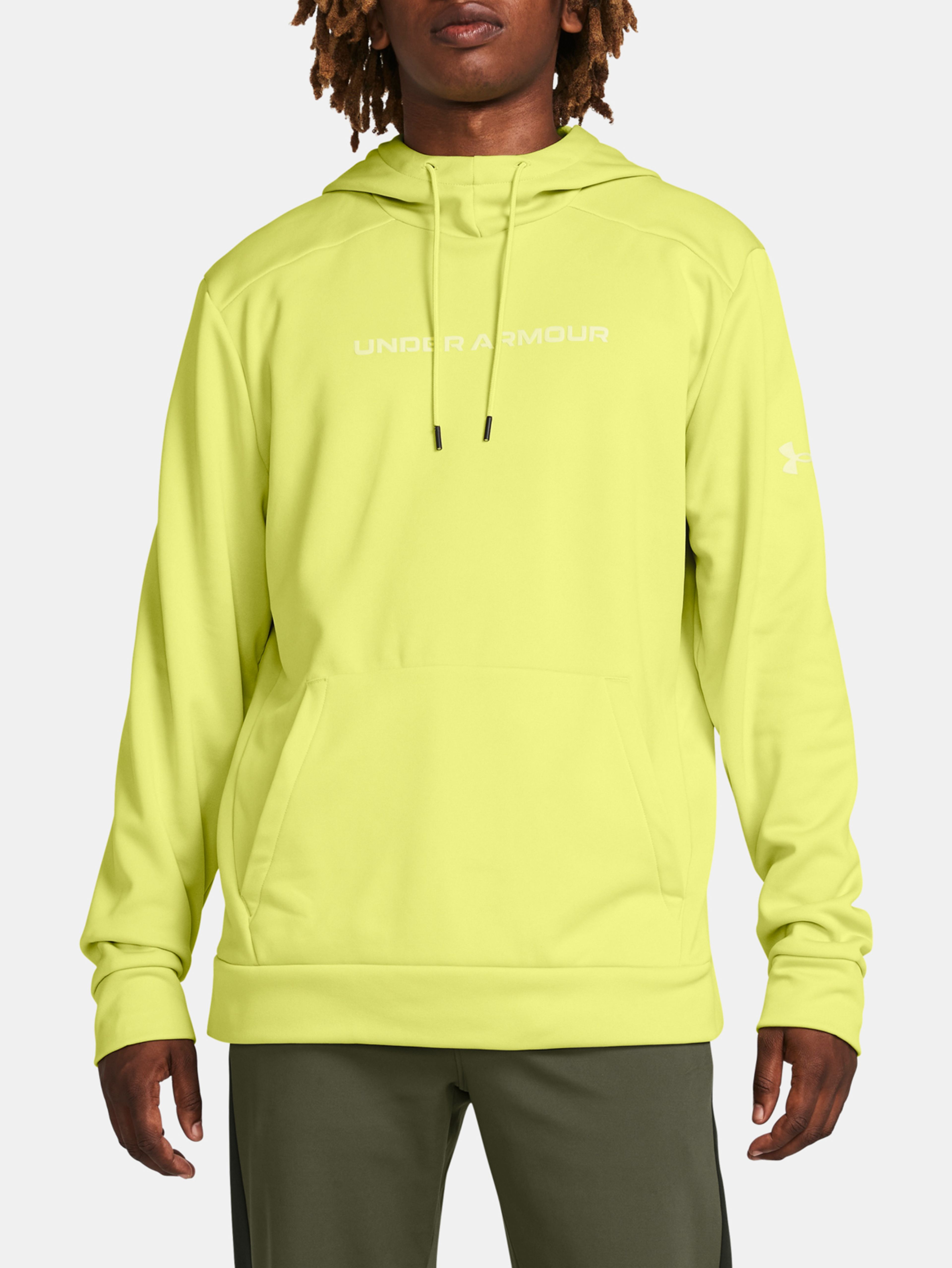 Férfi felső Under Armour UA Armour Fleece Wordmark HD