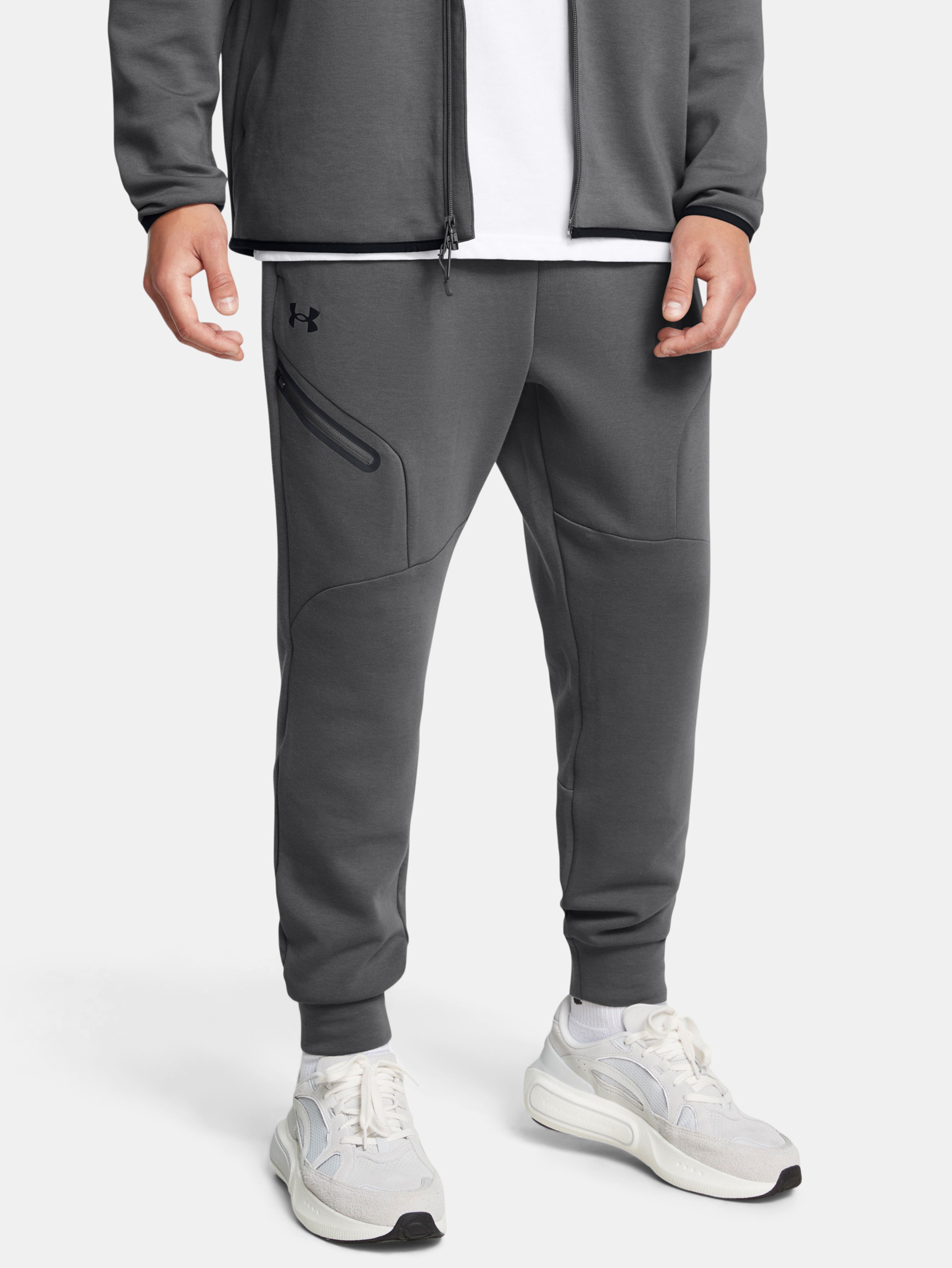 Pánské tepláky Under Armour UA Unstoppable Flc Jgr EU-GRY