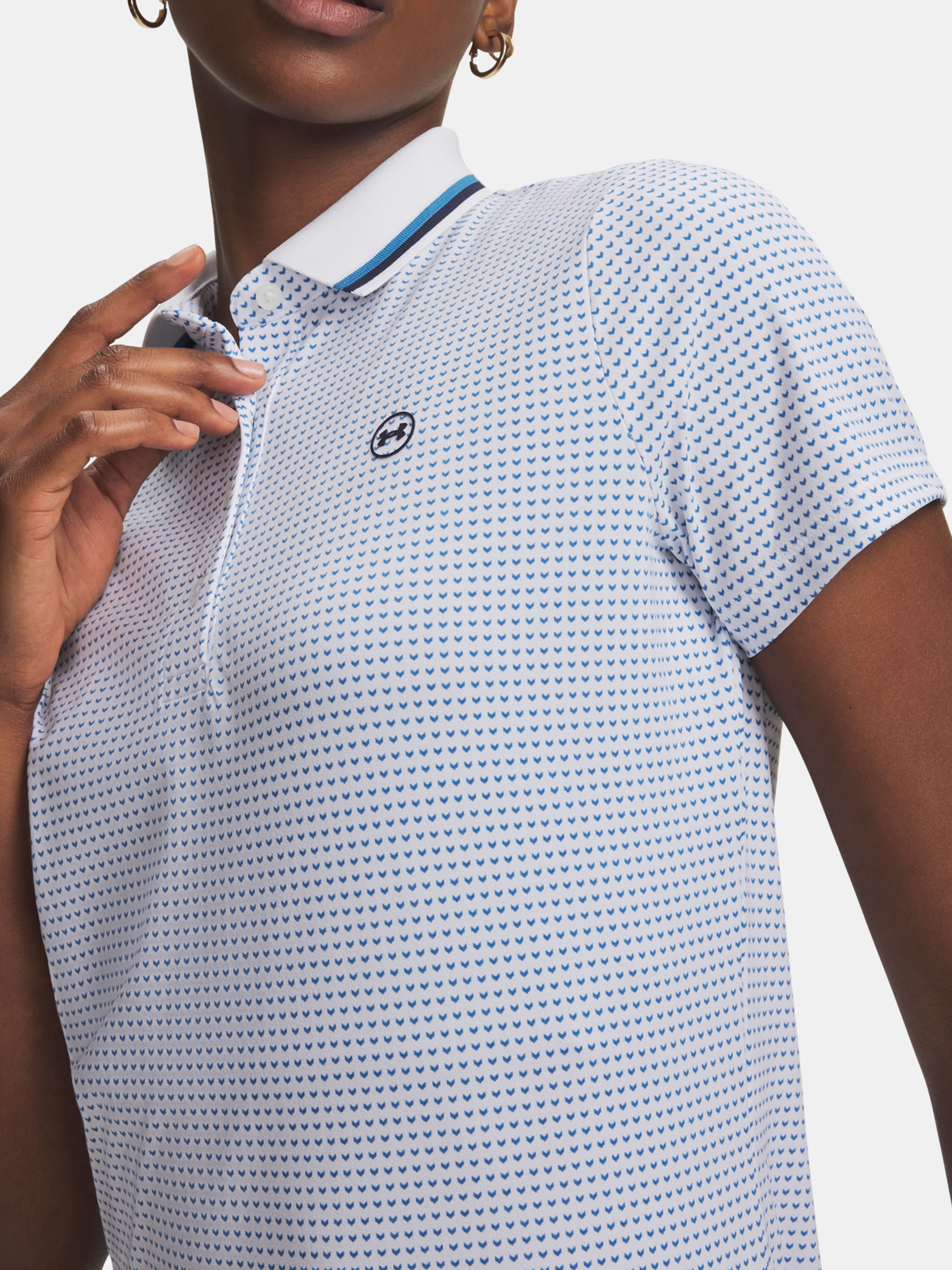 Női póló Under Armour UA ArmourDry Printed Polo - 003