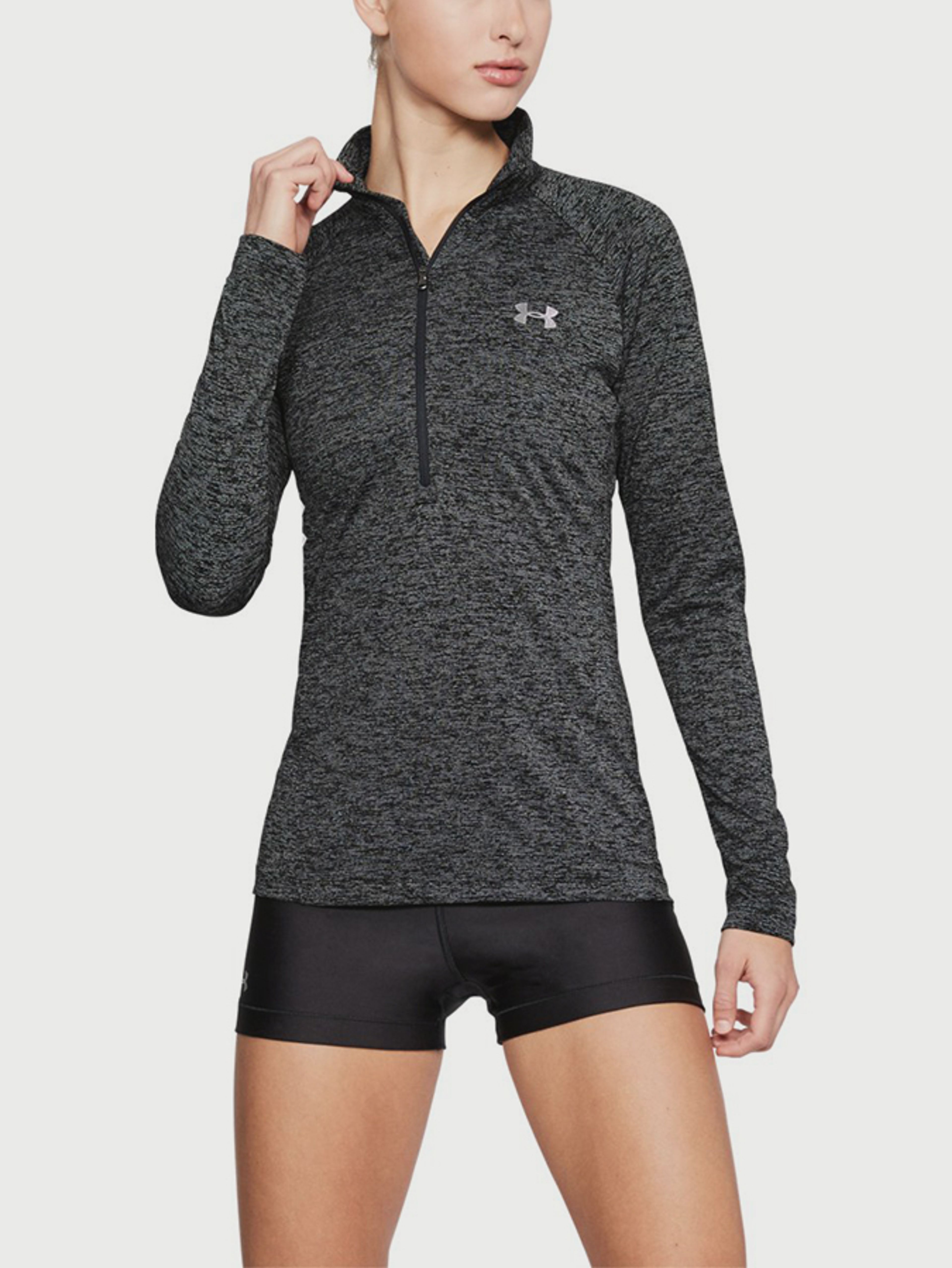 Női póló Under Armour New Tech 1/2 Zip - Twist