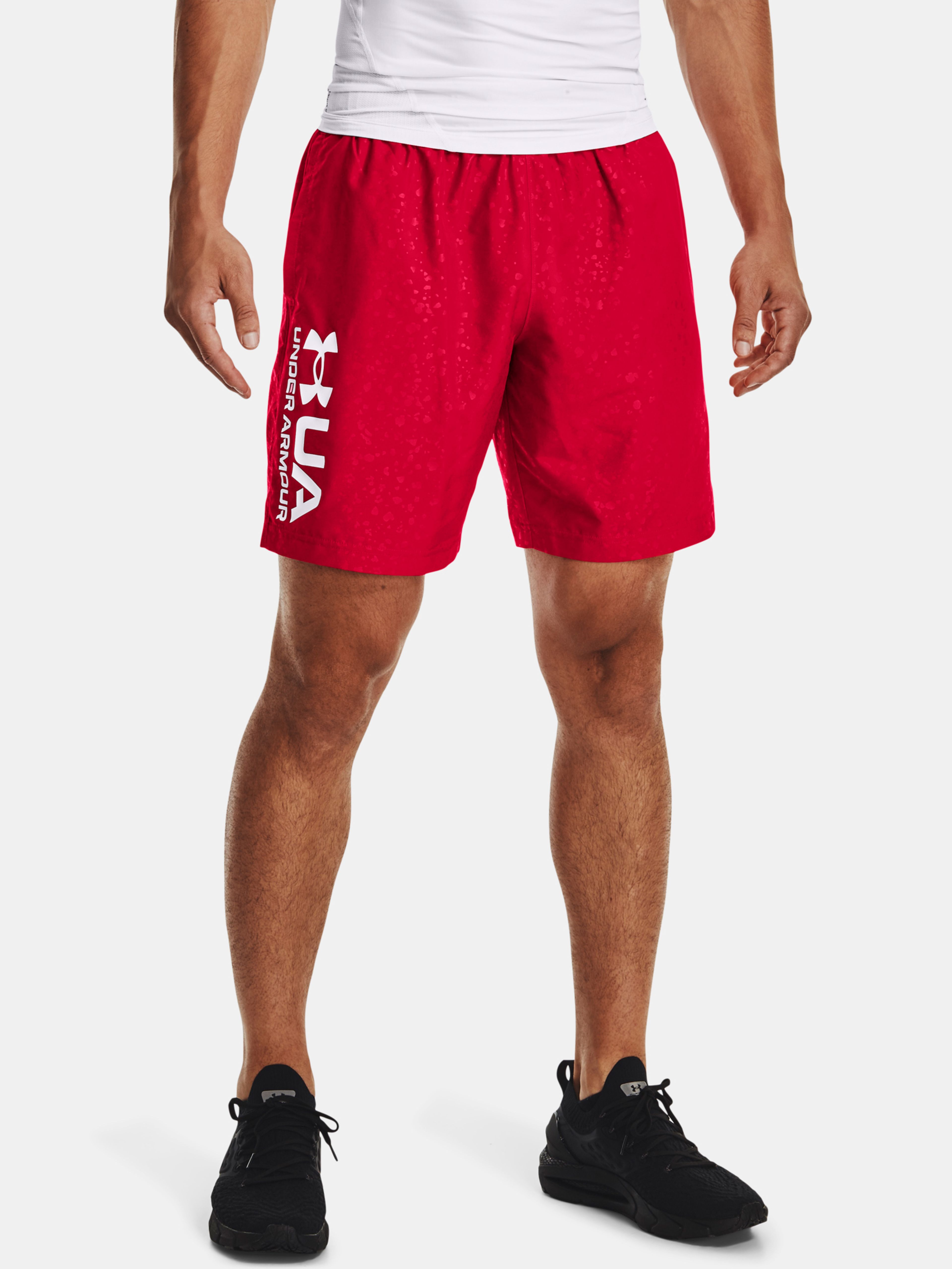 Férfi rövidnadrágok Under Armour UA Woven Emboss Shorts