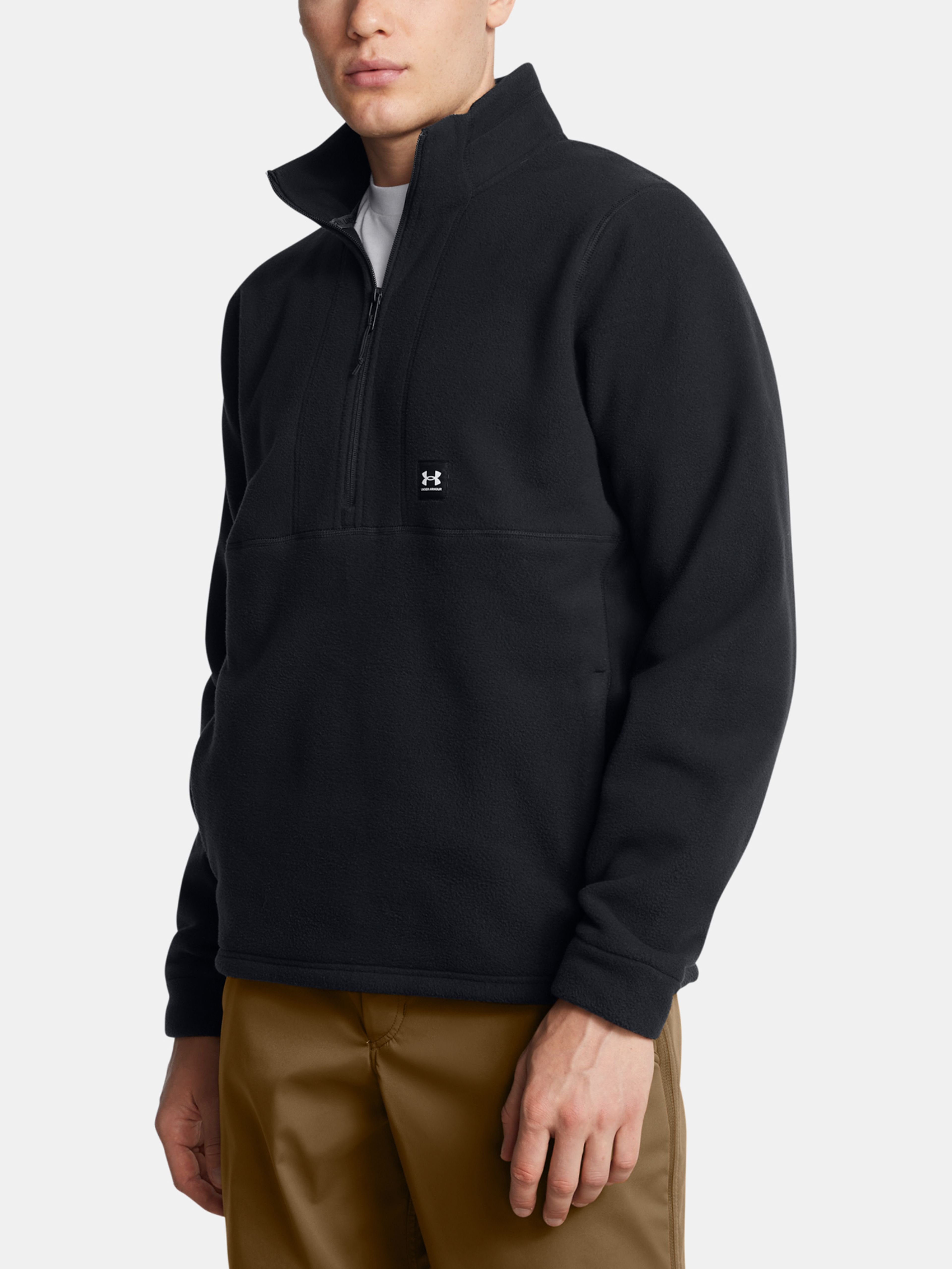 Férfi felső Under Armour UA Expanse Fleece HZ-BLK