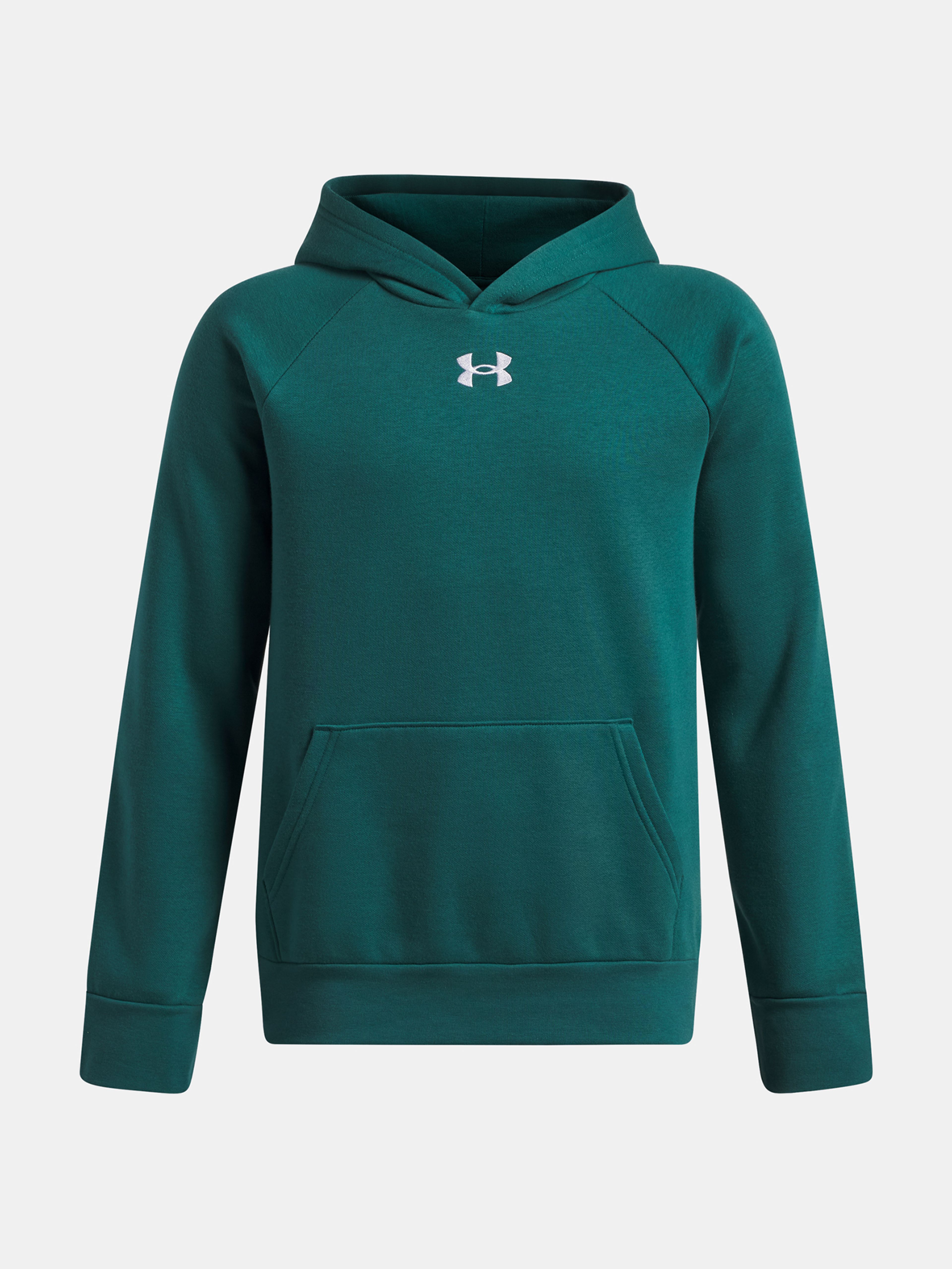 Deški pulover  Under Armour UA Rival Fleece Hoodie-GRN
