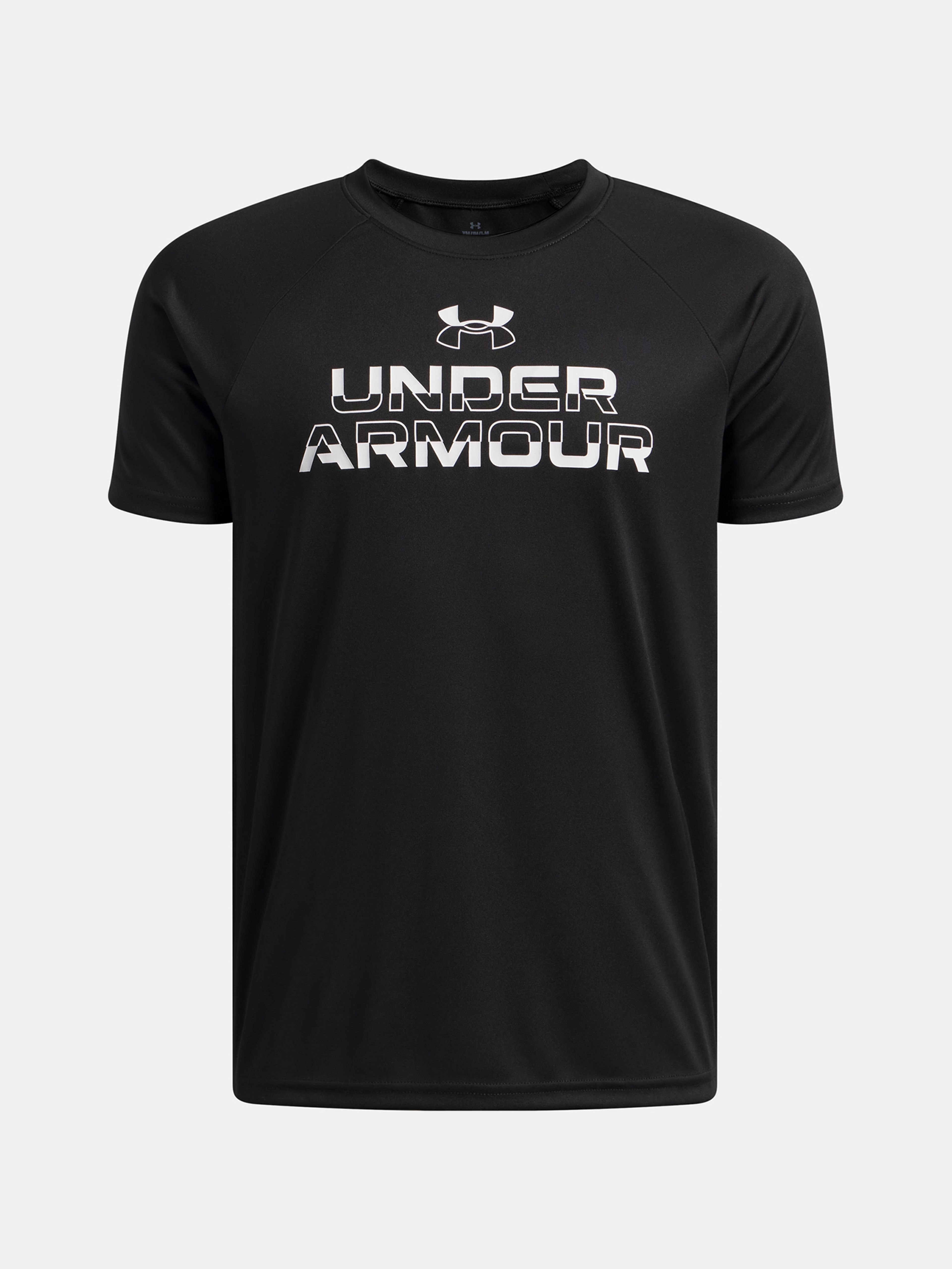 Fiú póló Under Armour UA Tech Split Wordmark SS