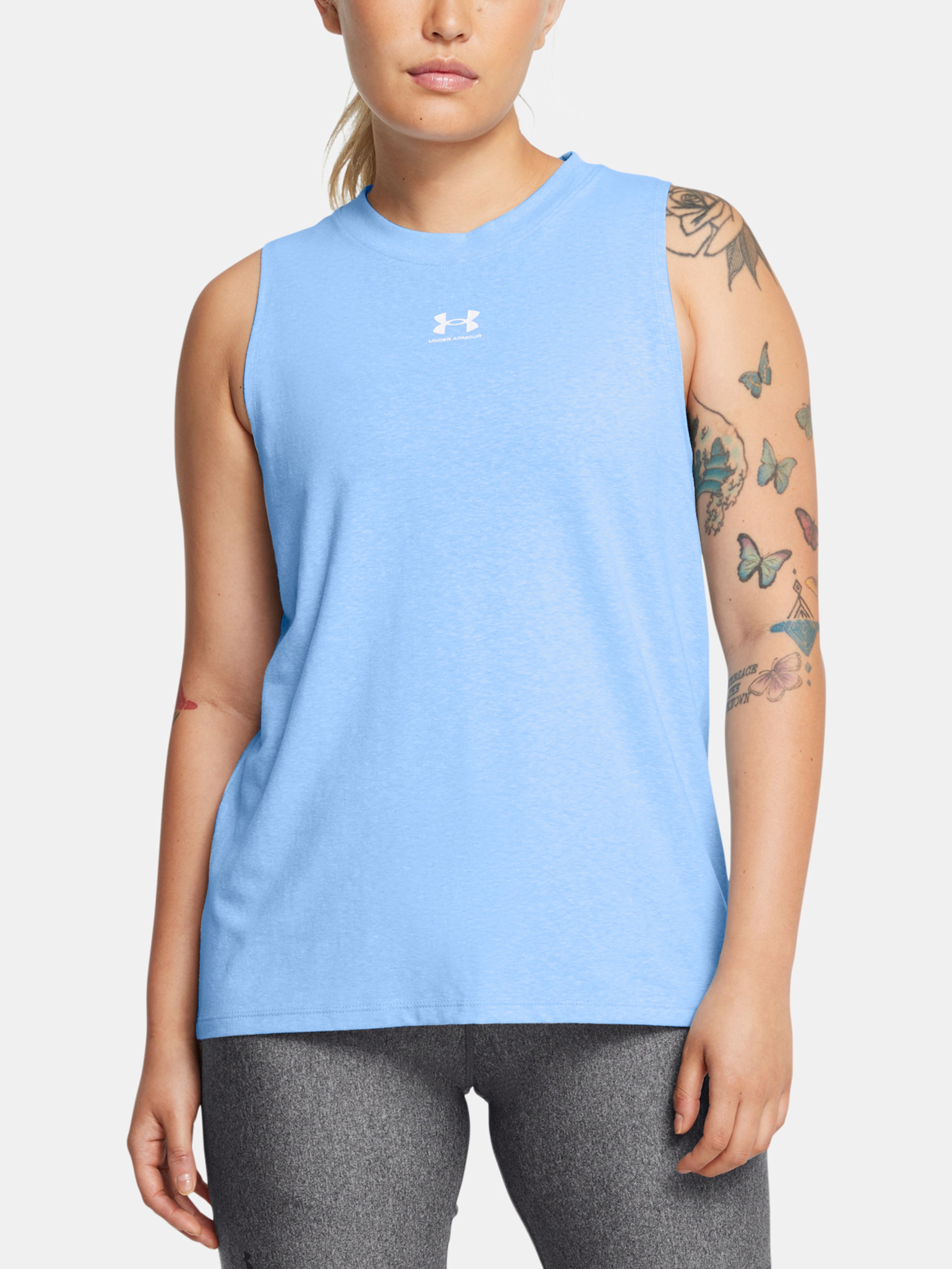 Ženska majica brez rokavov Under Armour UA Rival Muscle Tank