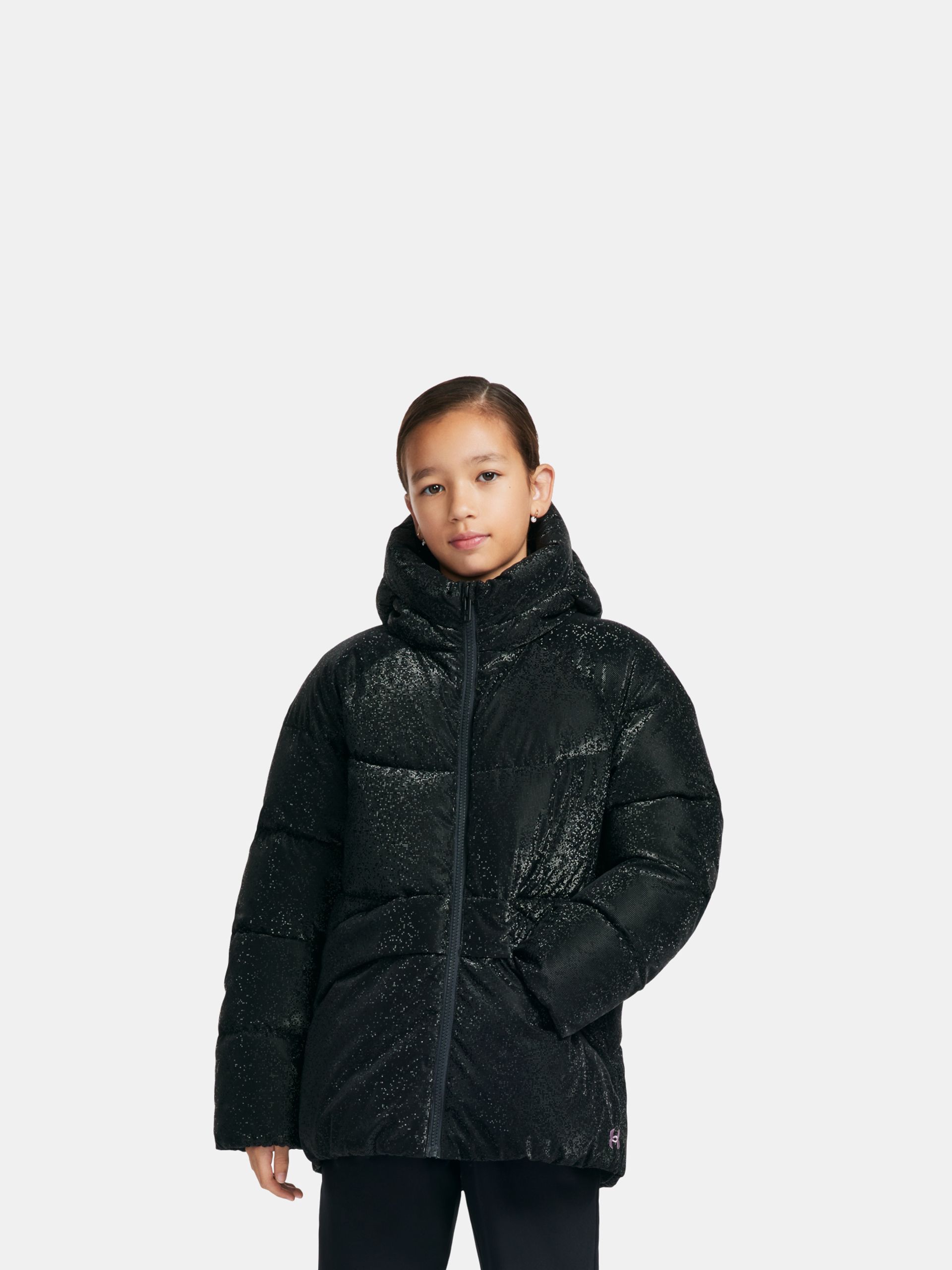 Lány dzseki Under Armour UA SHINE PUFFER JACKET - 001