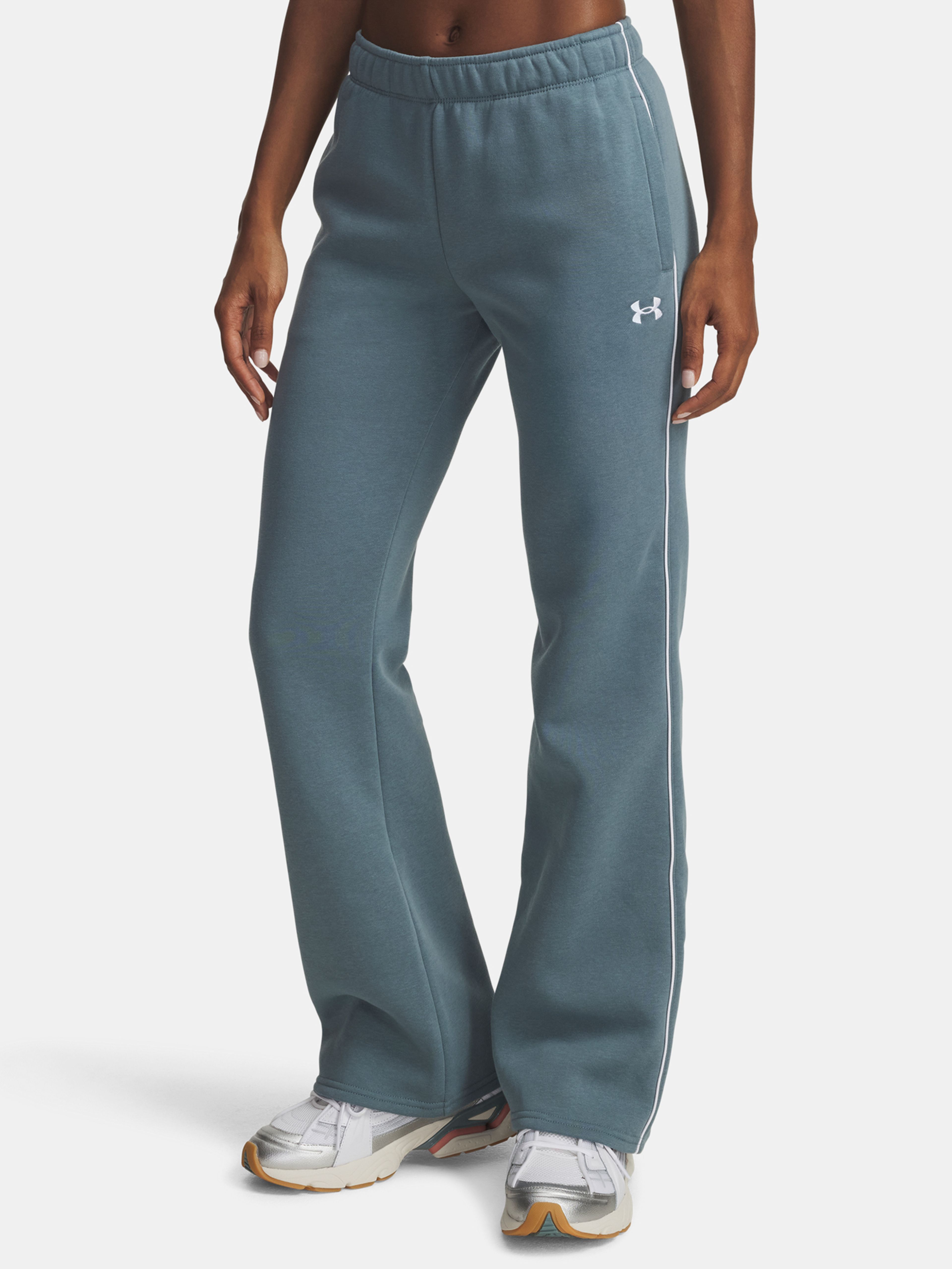 Női sportnadrág Under Armour UA Rival Flc Piped Pant-BLU