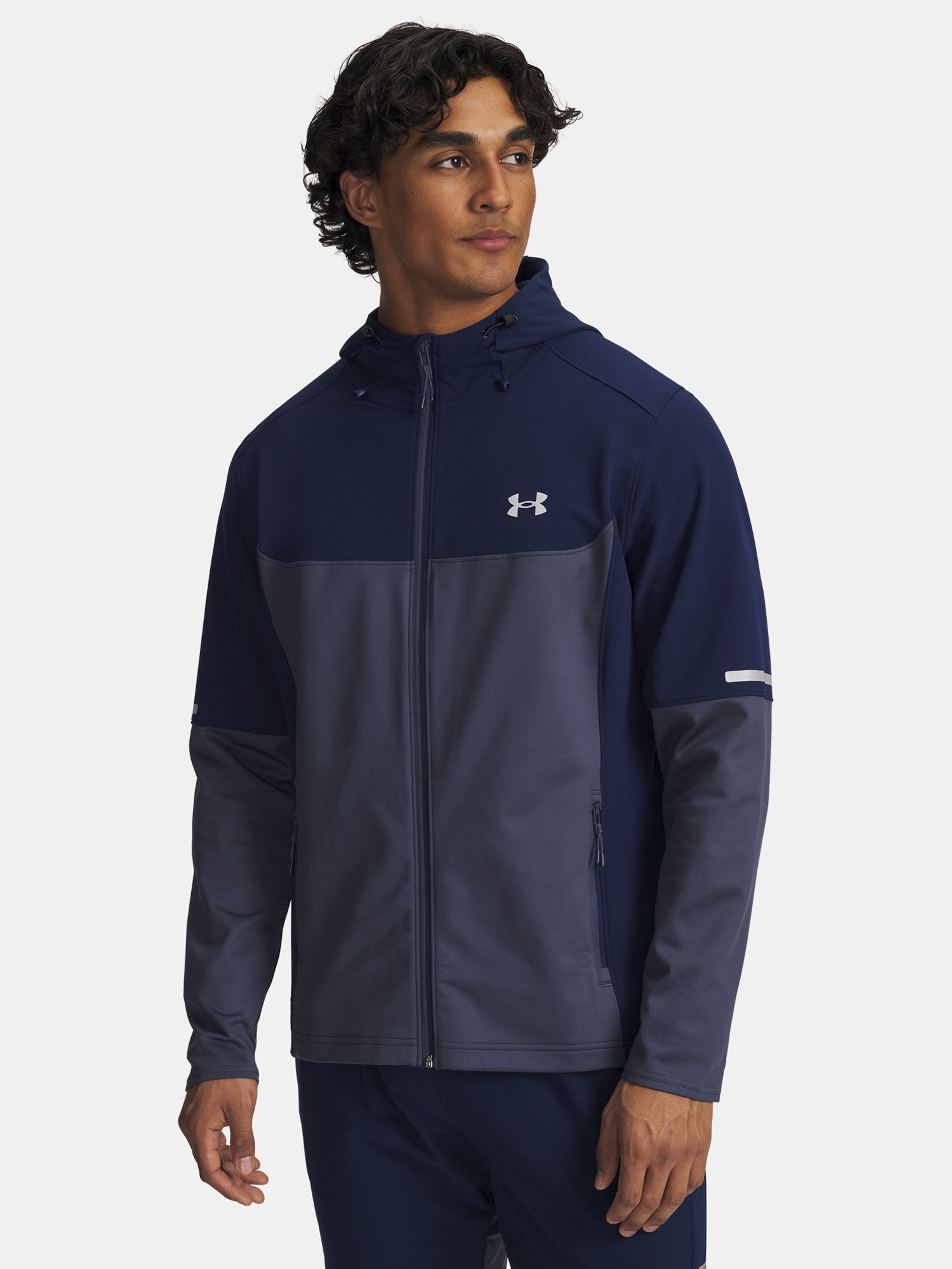 Pánska bunda Under Armour Utility Woven Winterized FZ-BLU