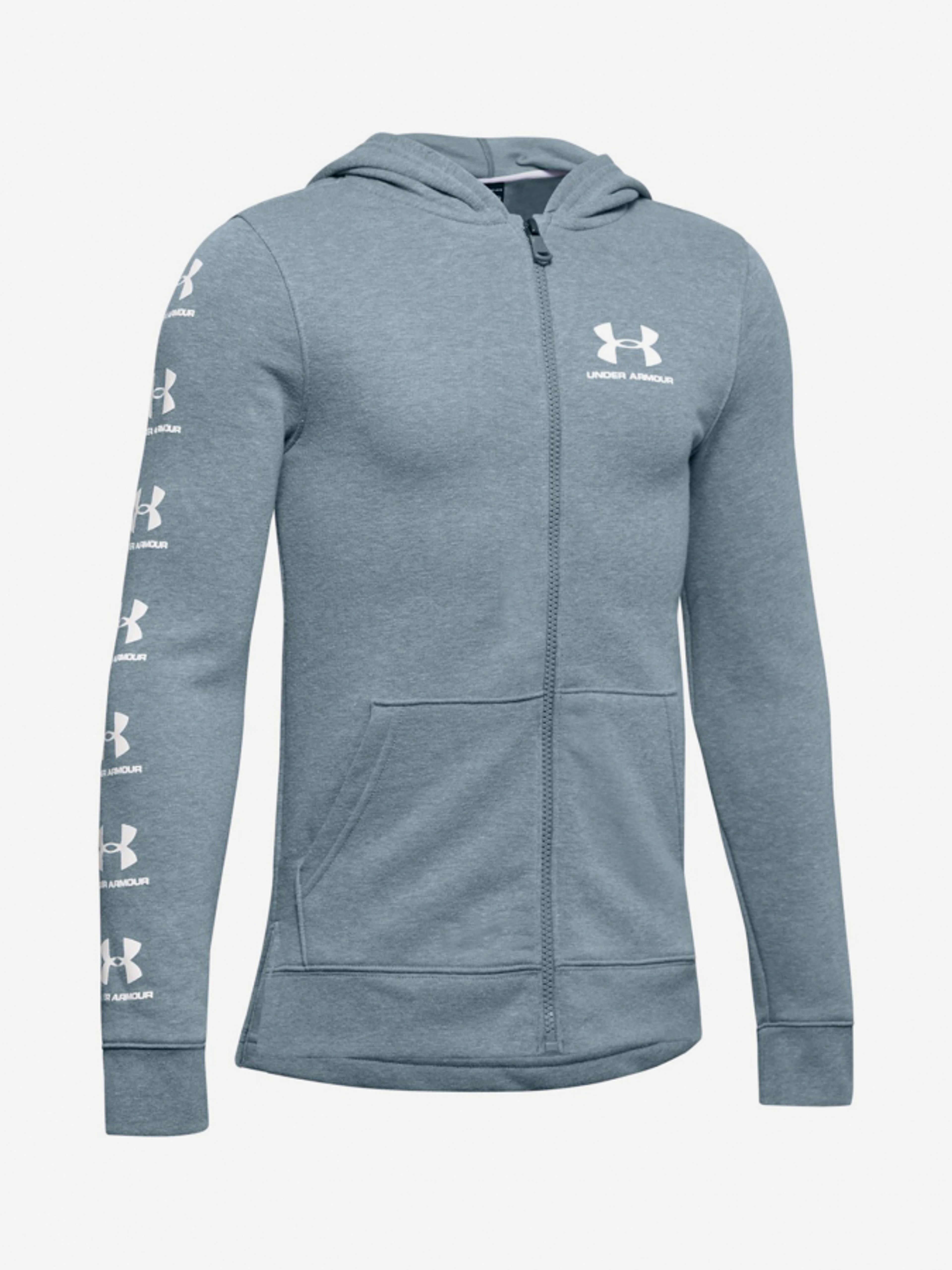Fiú felső Under Armour Rival Full Zip Hoody