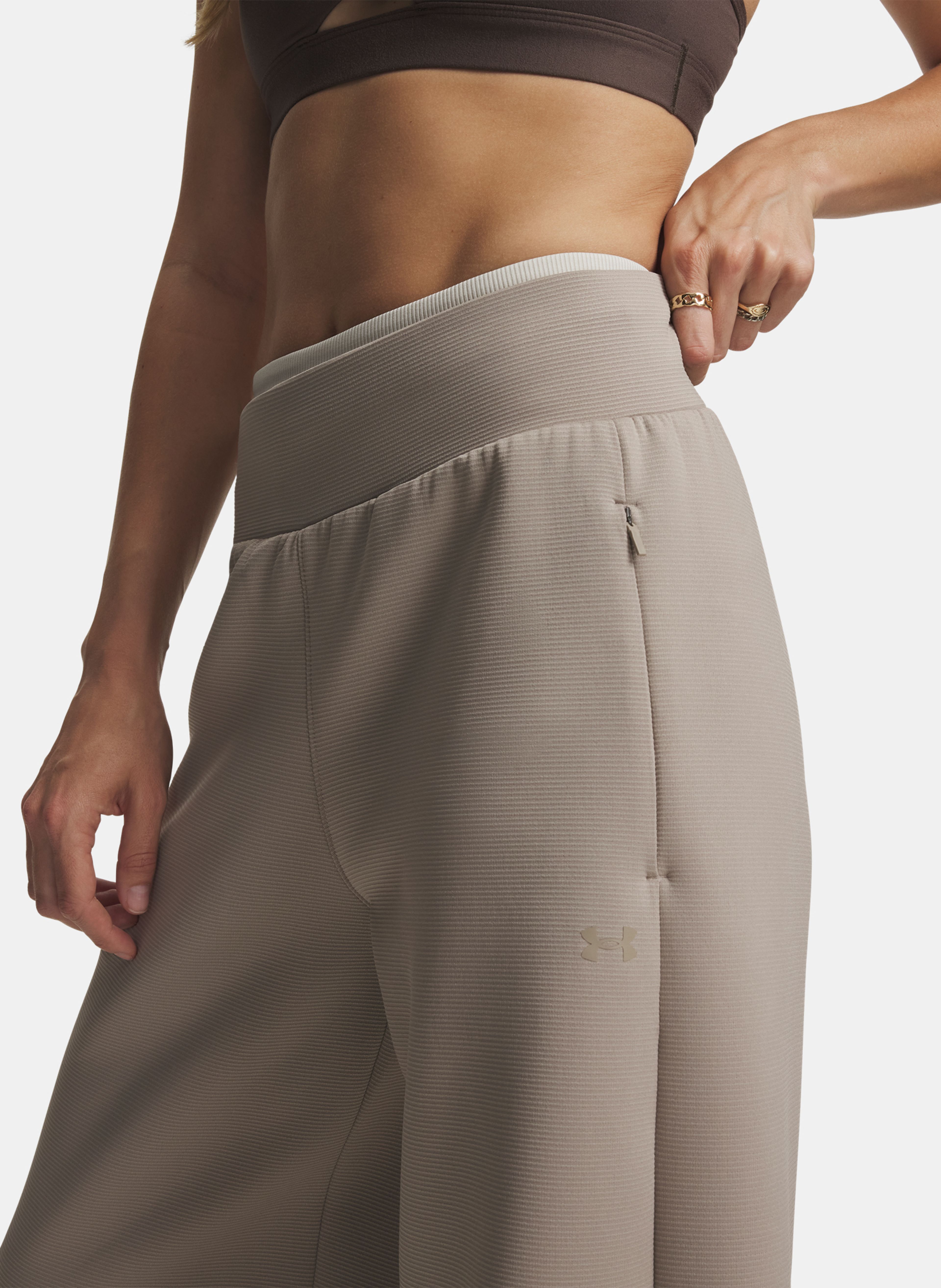 Ženske športne hlače Under Armour Unstoppable Flc TxtrBtm - 003