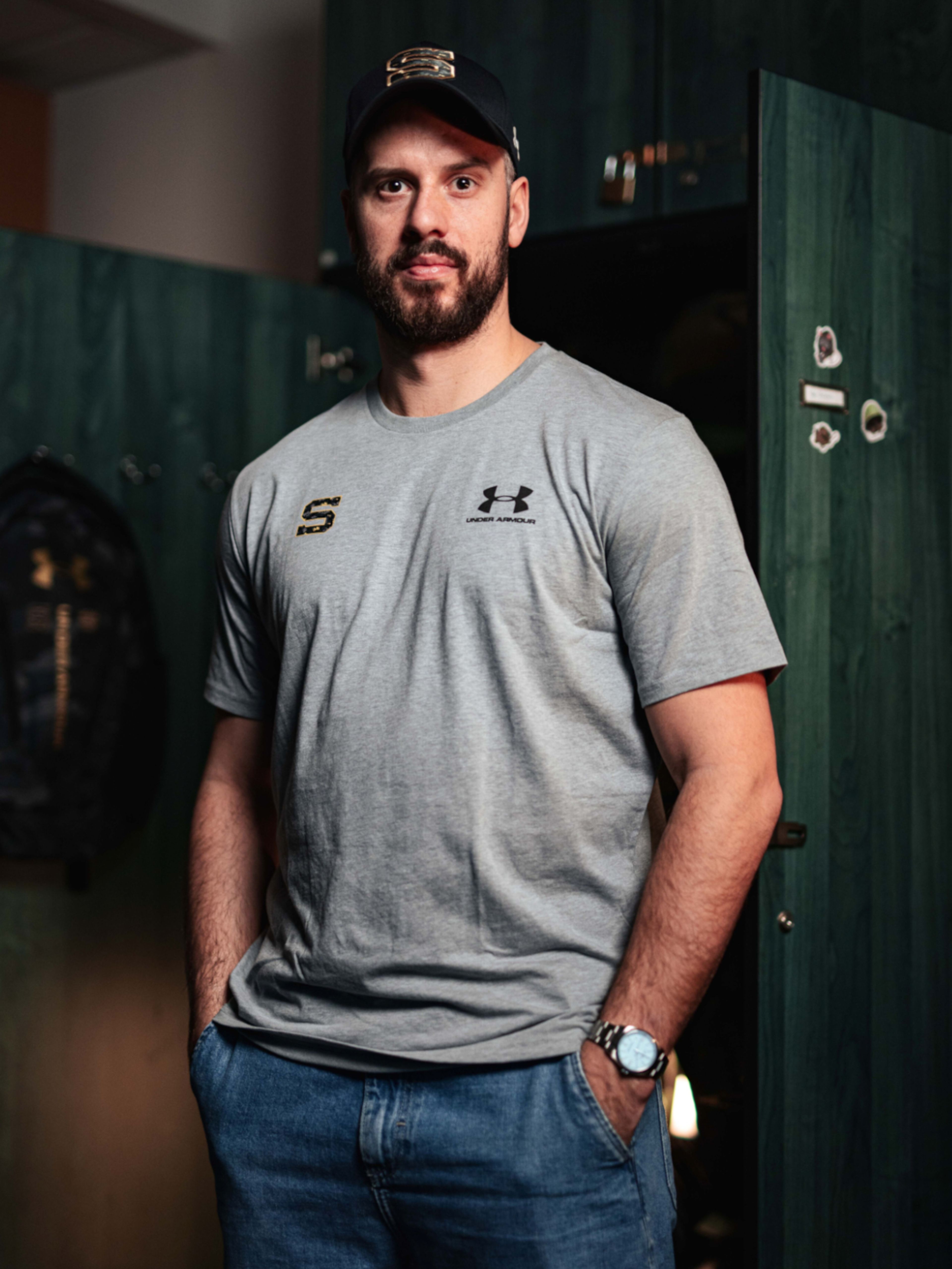 Pánské tričko Under Armour x HC Sparta Praha SPORTSTYLE LEFT CHEST SS