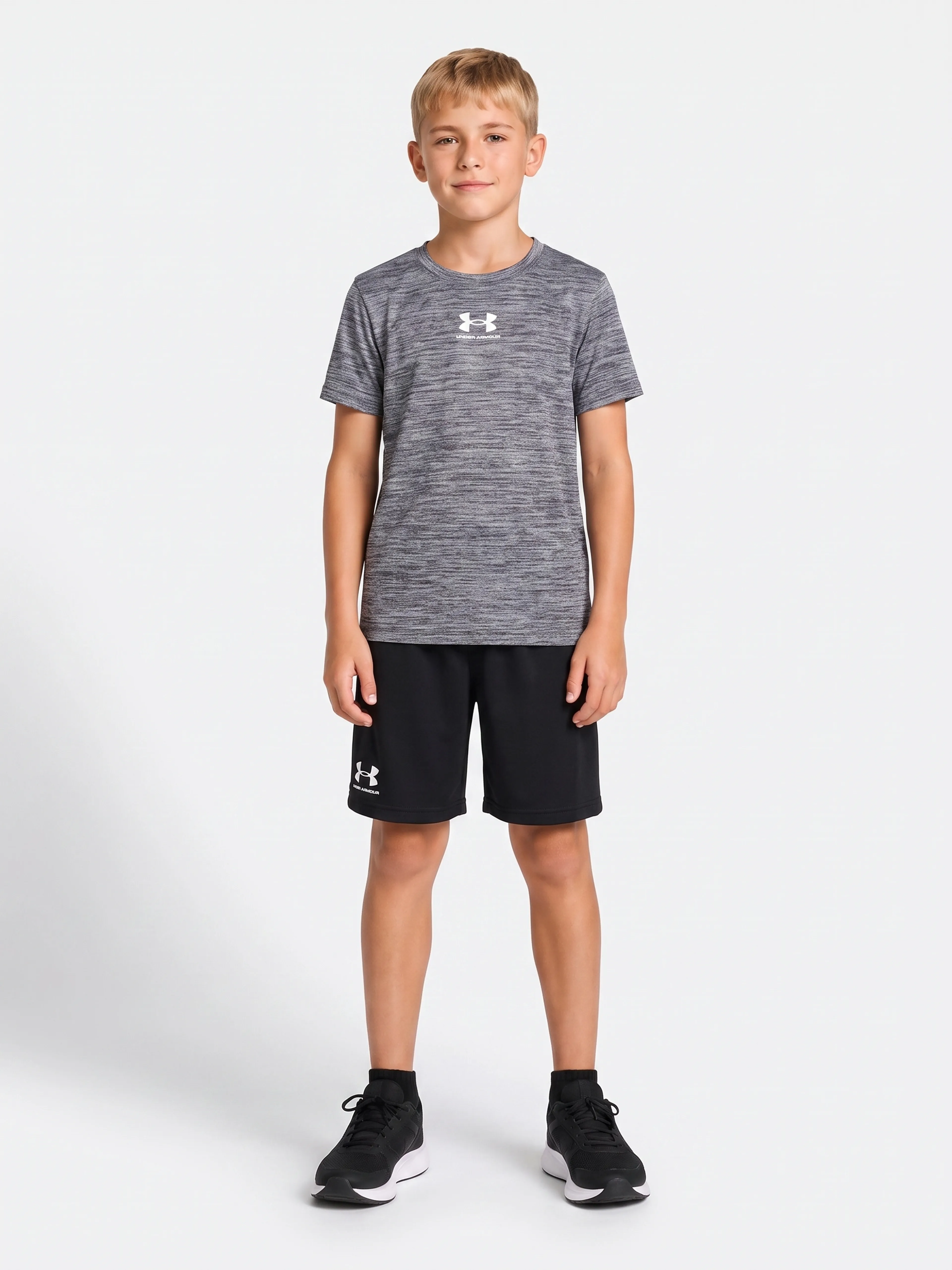 Chlapecký set Under Armour UA TWIST WOVEN SHORT SET-GRY - 001