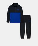 Zēnu komplekts Under Armour UA TECH 1/4 ZIP SET-Zila - 001