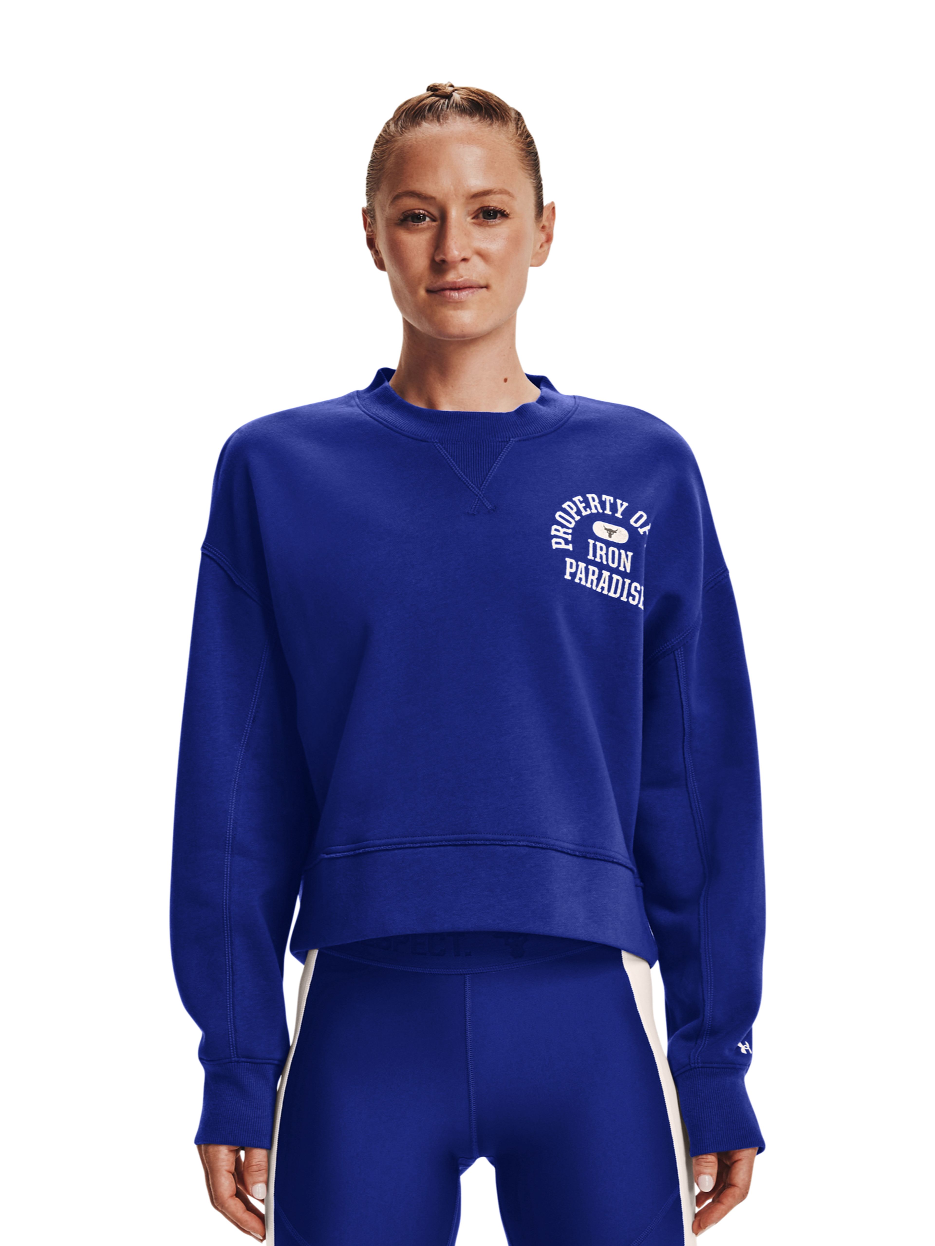 Dámská mikina Under Armour UA Prjct Rock Fleece LC Crew