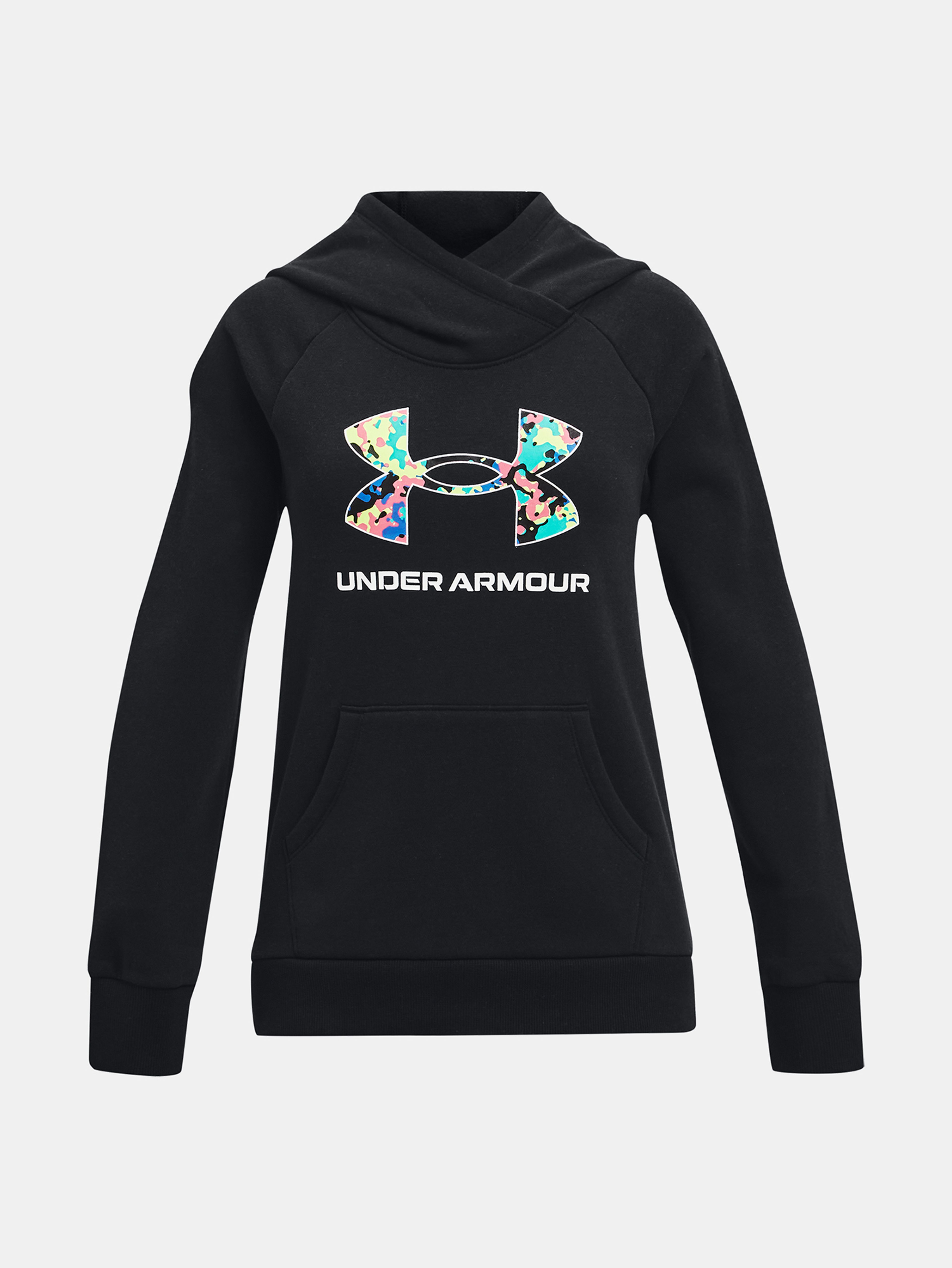 Lány felső Under Armour Rival Logo Hoodie