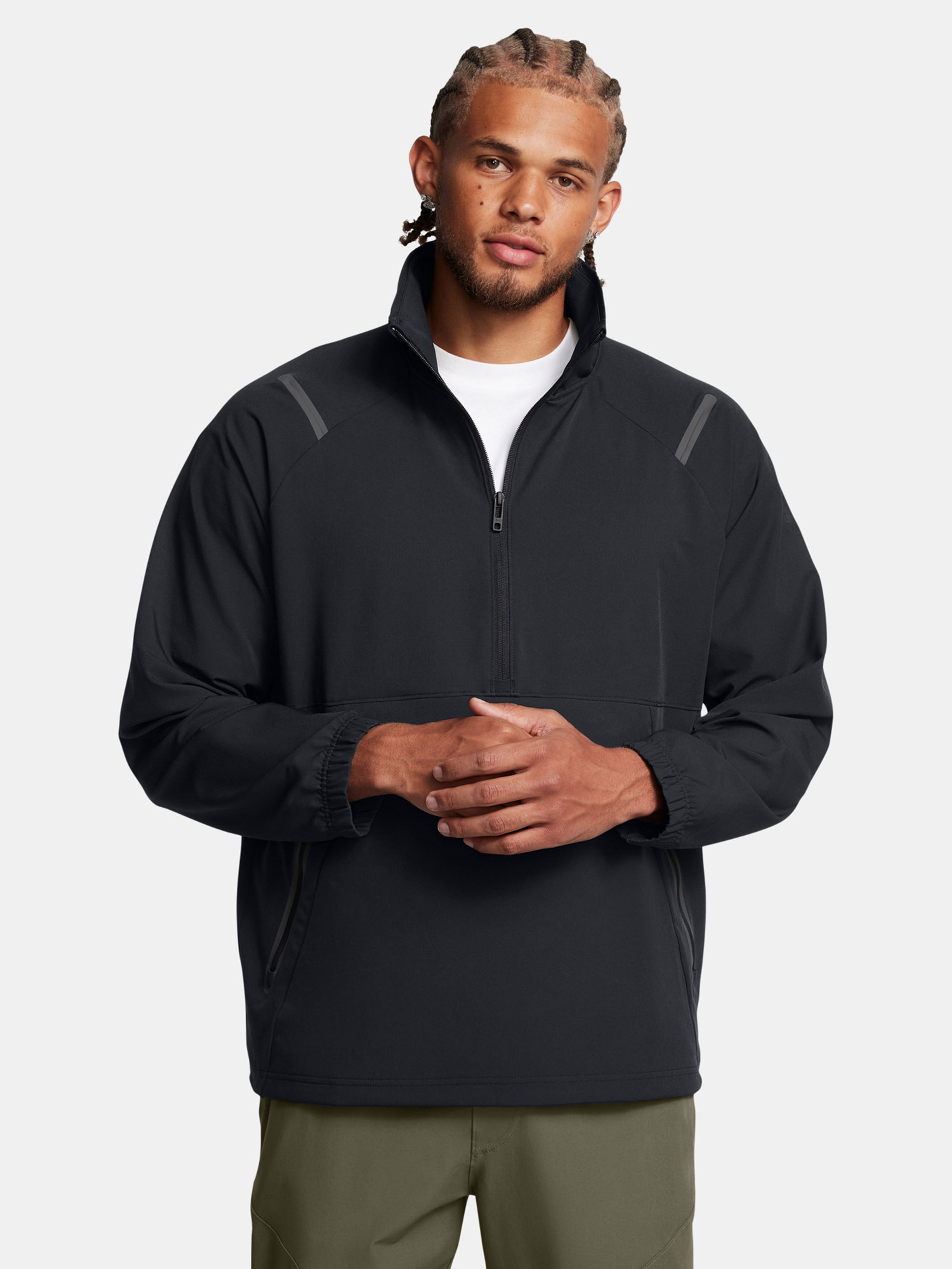 Férfi dzseki Under Armour UA Unstoppable Anorak-BLK