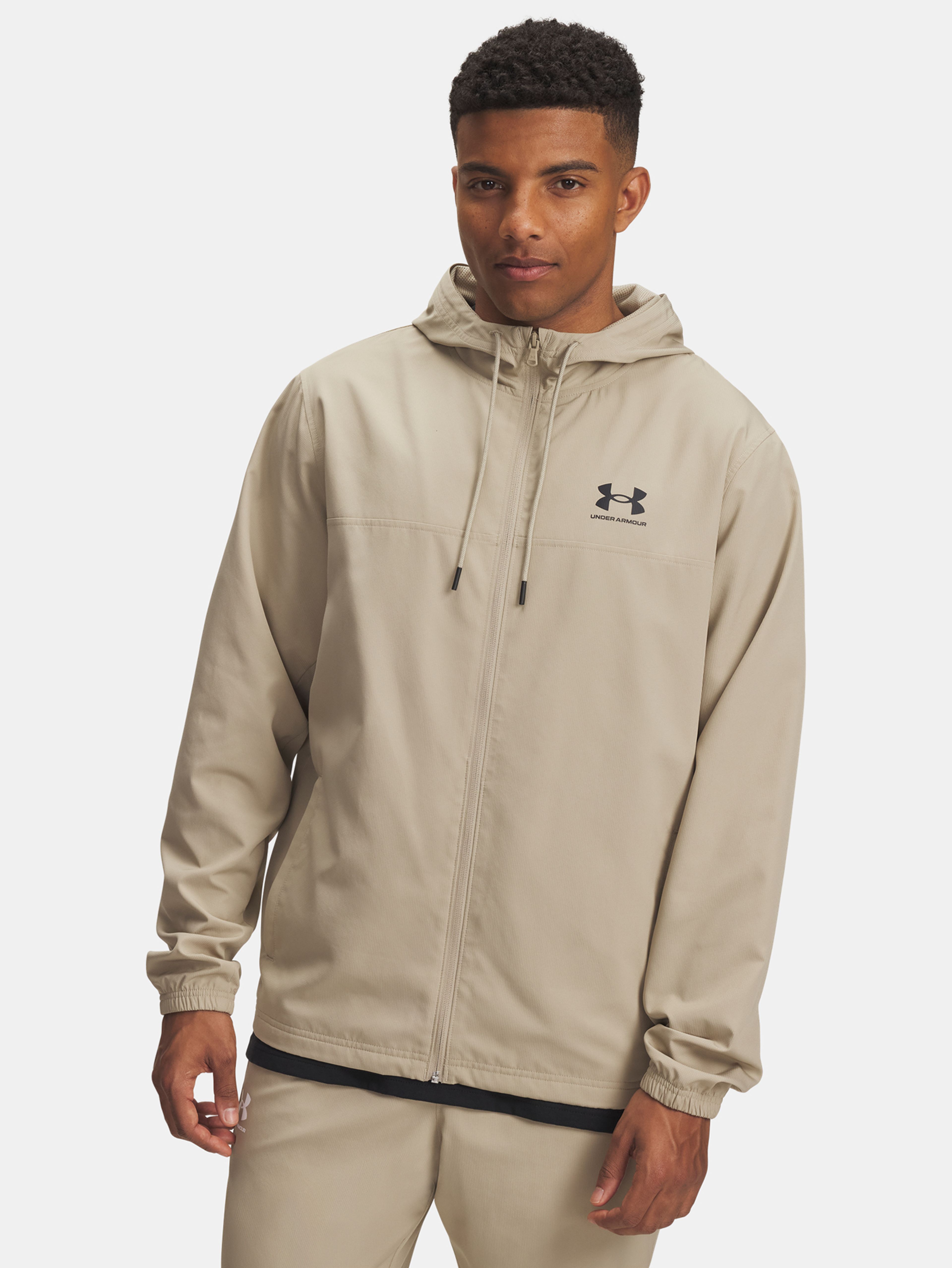Férfi dzseki Under Armour UA Rival Wvn Windbreaker-BRN