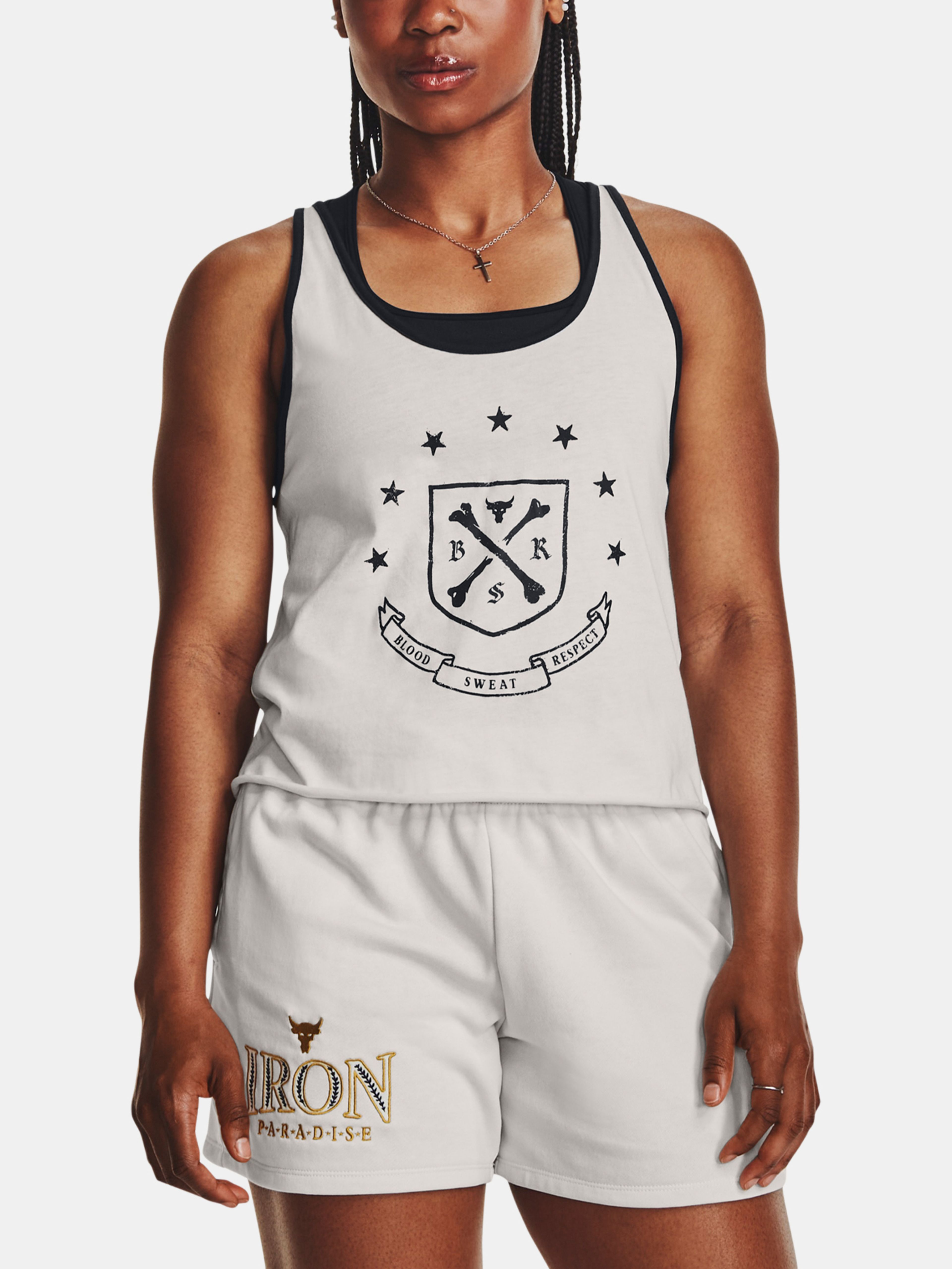 Ženska majica brez rokavov Under Armour Pjt Rck Q3 Arena Tank