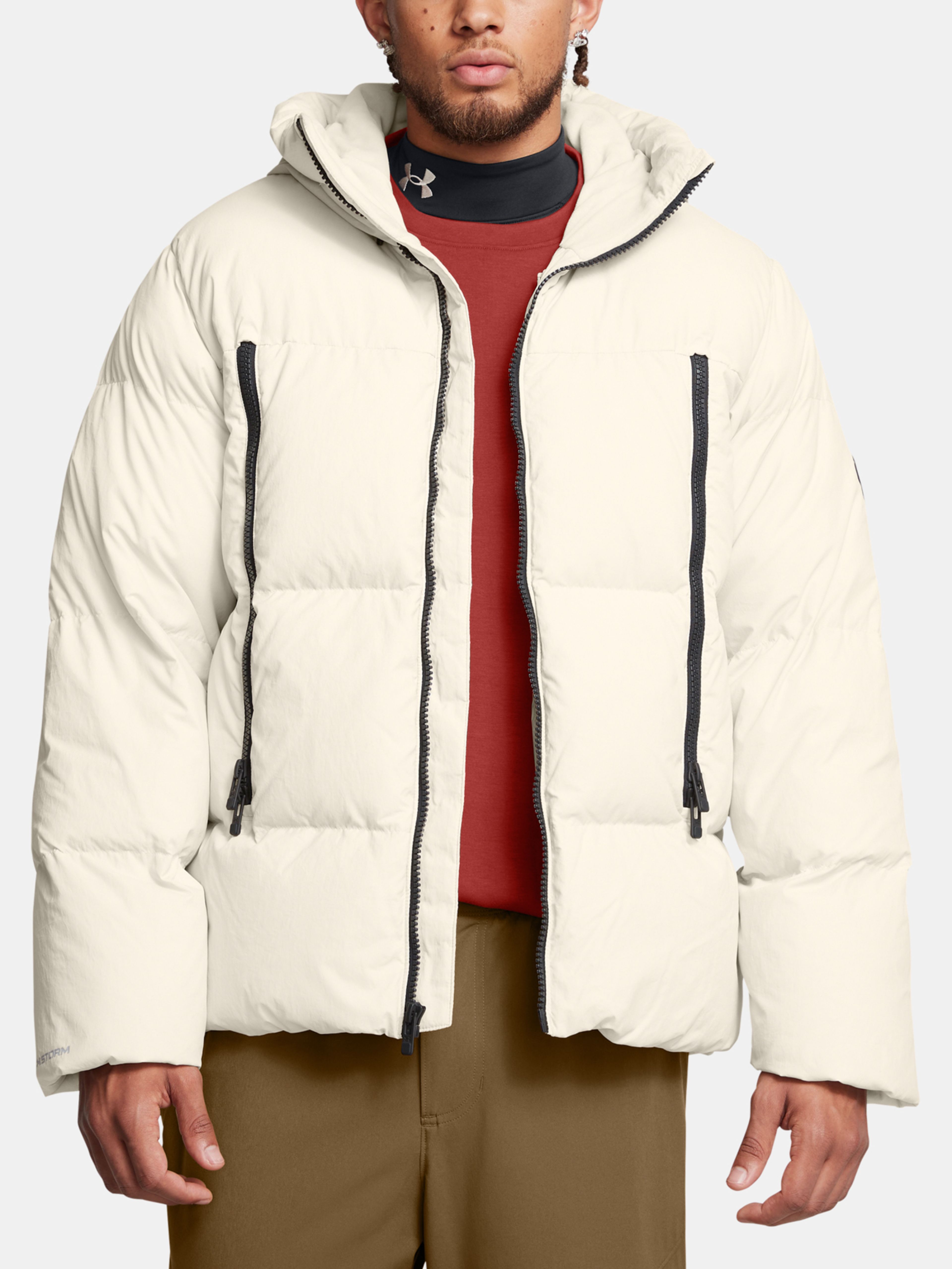 Moška jakna  Under Armour LIMITLESS DOWN JACKET-WHT