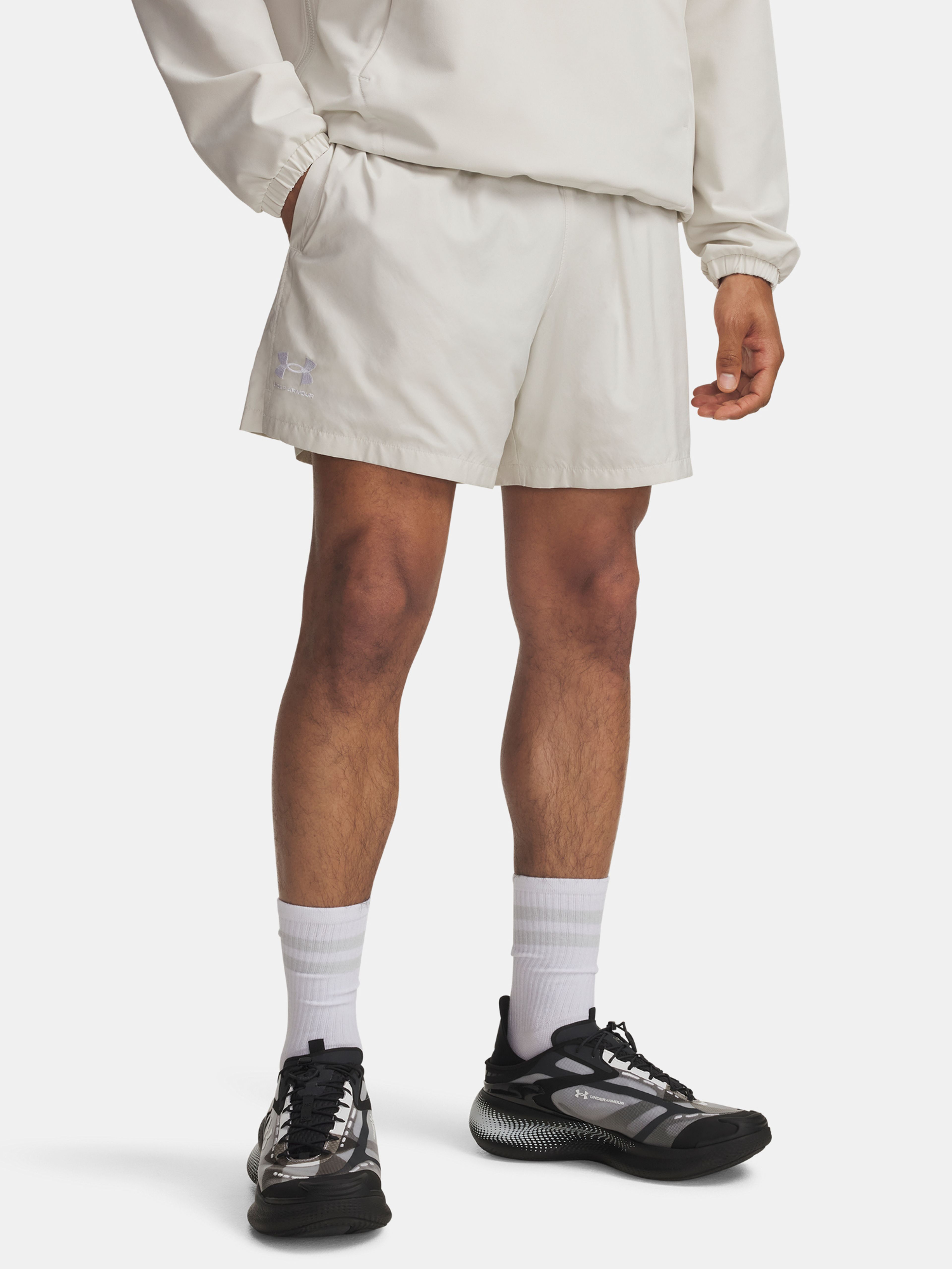 Pánske kraťasy Under Armour UA Icon Volley Short-WHT