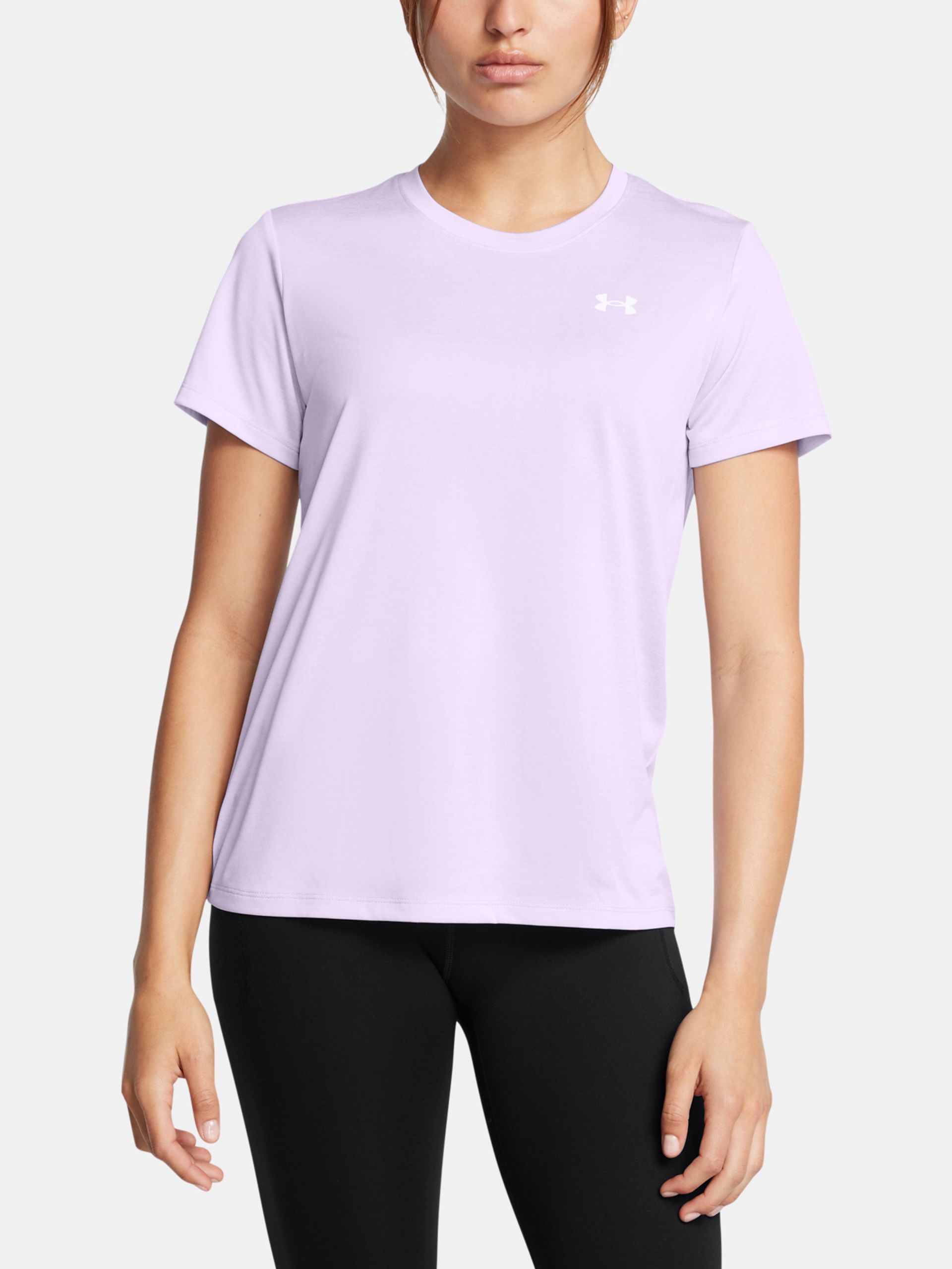 Dámské tričko Under Armour Tech SSC- Twist-PPL - 001